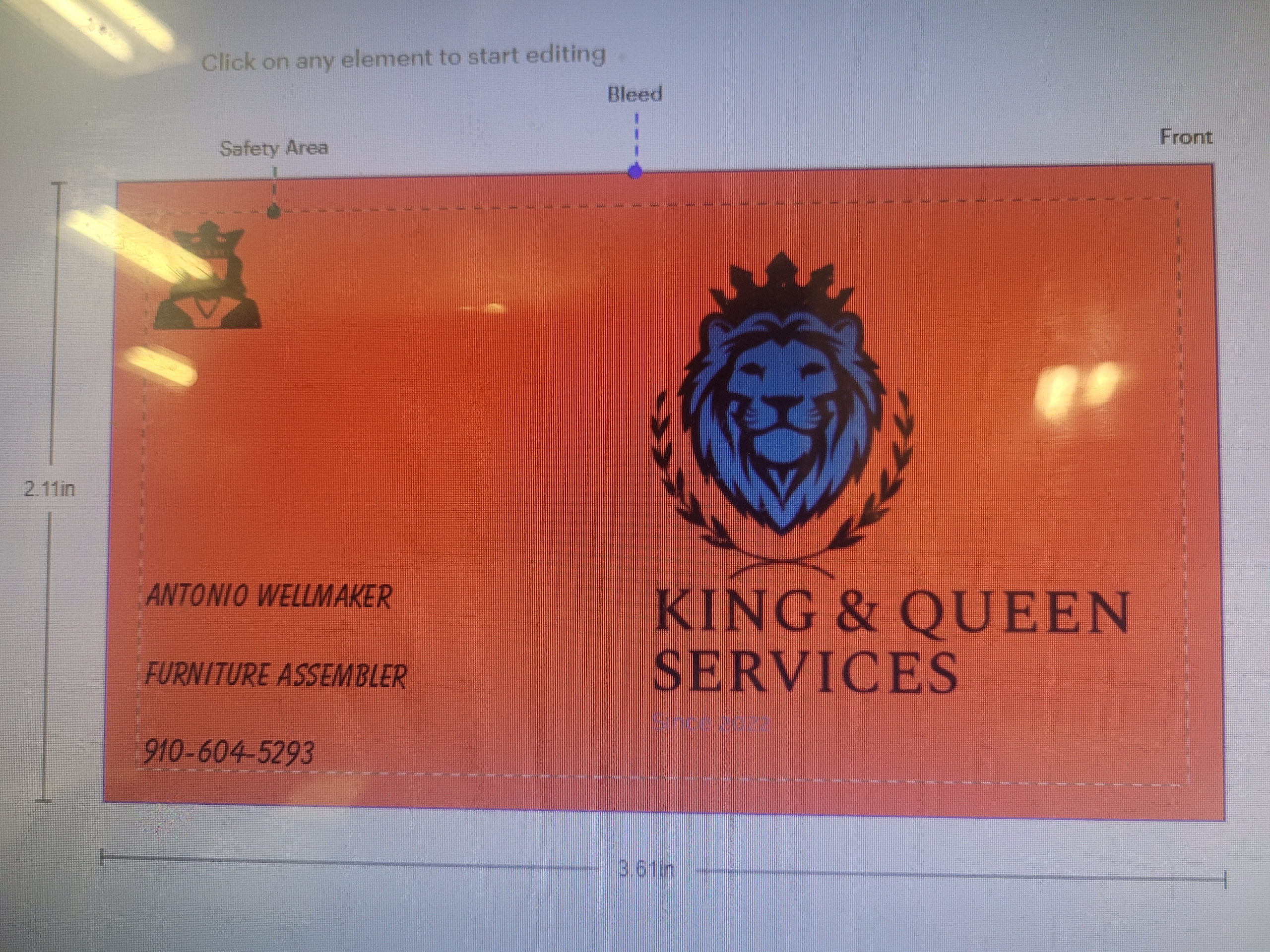 King and Queen Services, LLC Logo