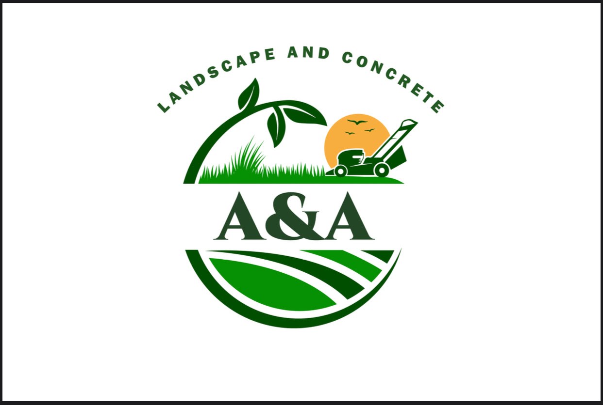 A&A Landscaping and Concrete Logo