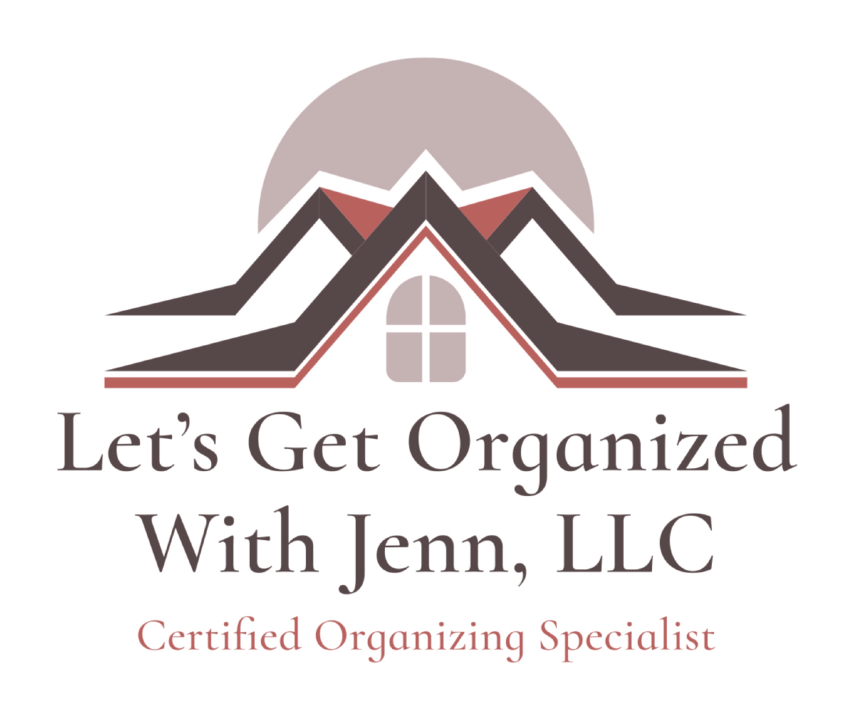Let's Get Organized with Jenn LLC Logo