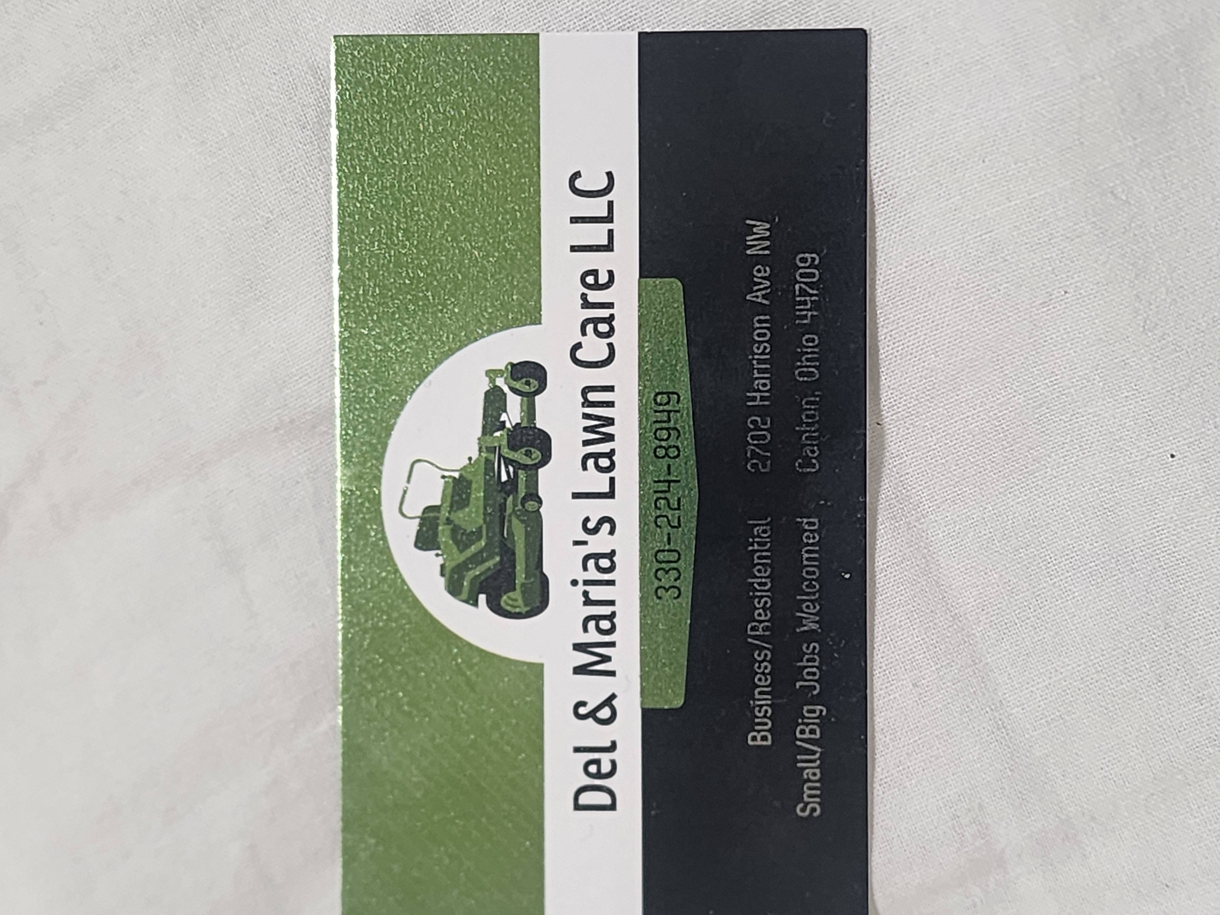 Del and Maria's Lawn Care Maintenance and Furniture Delivery Services, LLC Logo