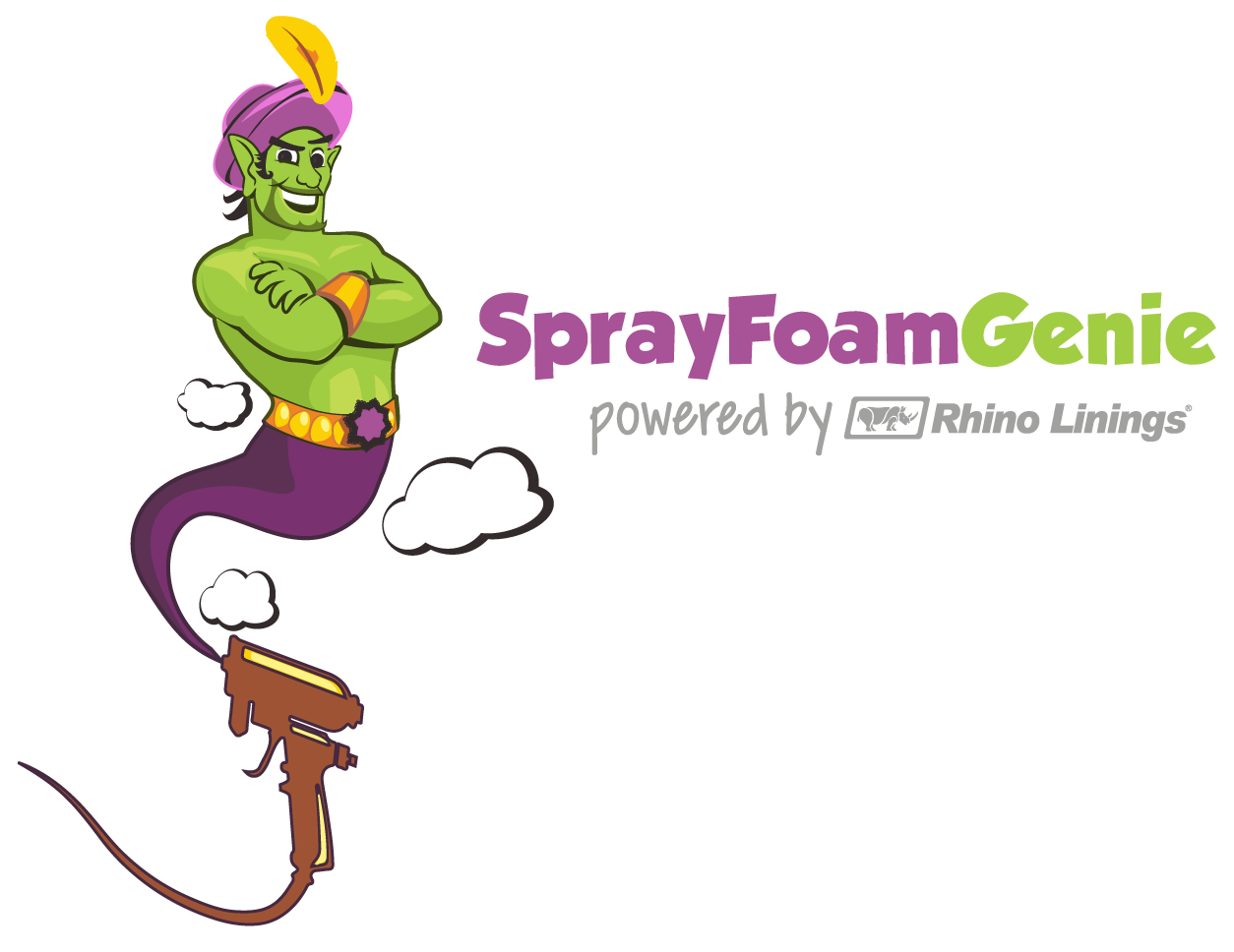 Spray Foam Genie Nashville Logo