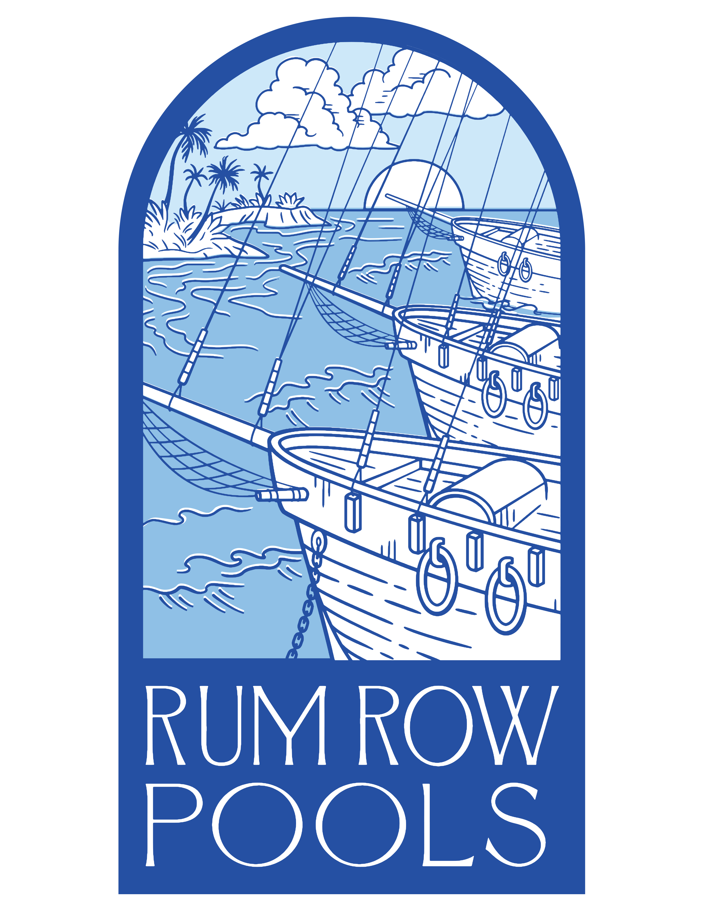 Rum Row Pools, LLC Logo