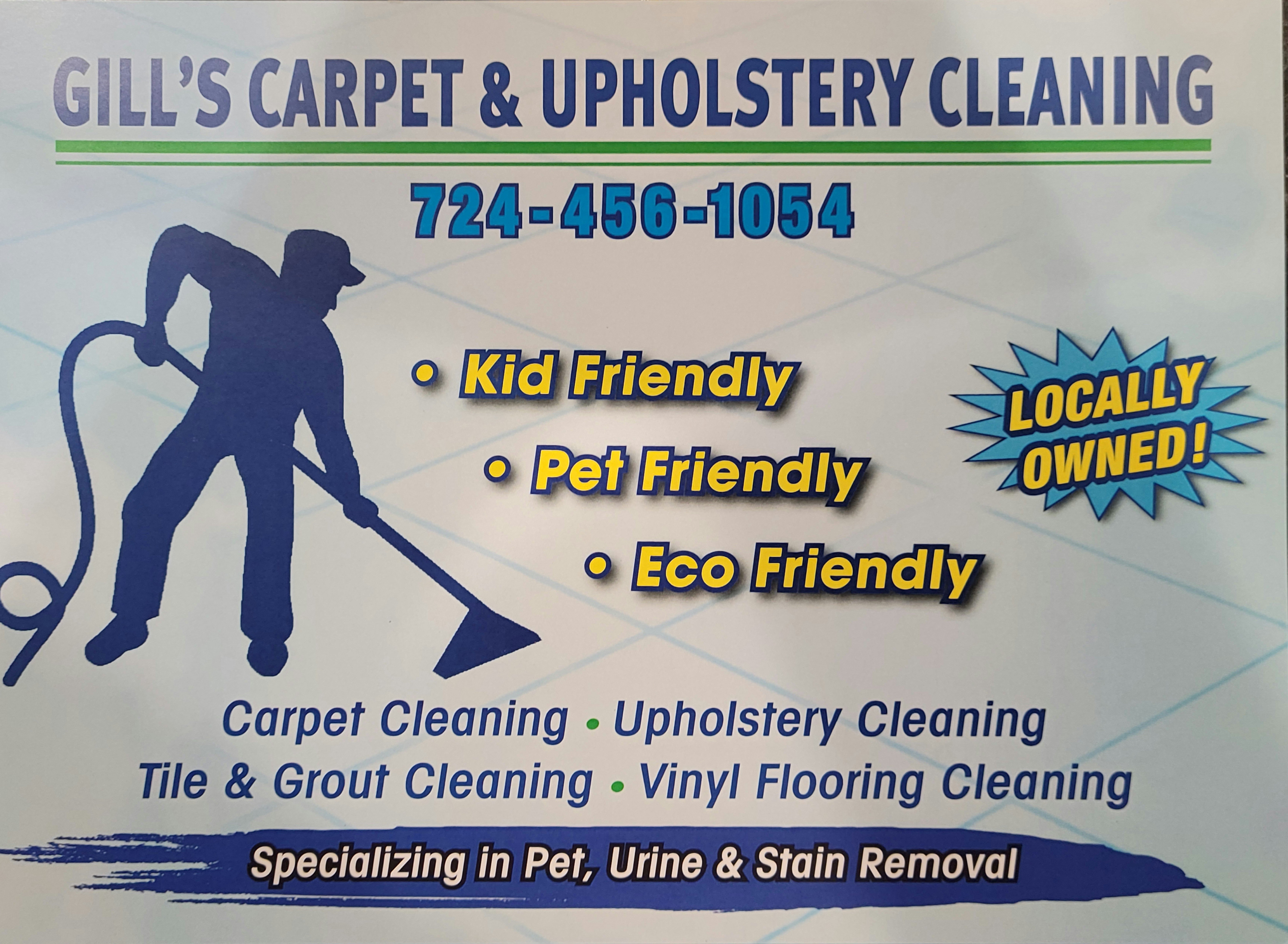 Gill's Carpet and Upholstery Cleaning, LLC Logo