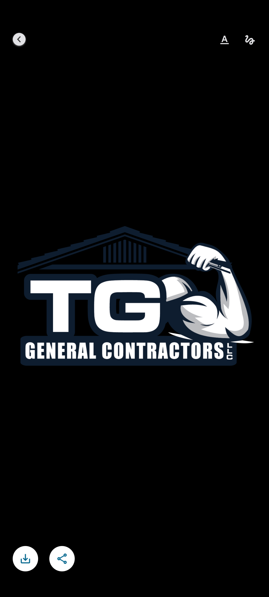 TG General Contractors Logo
