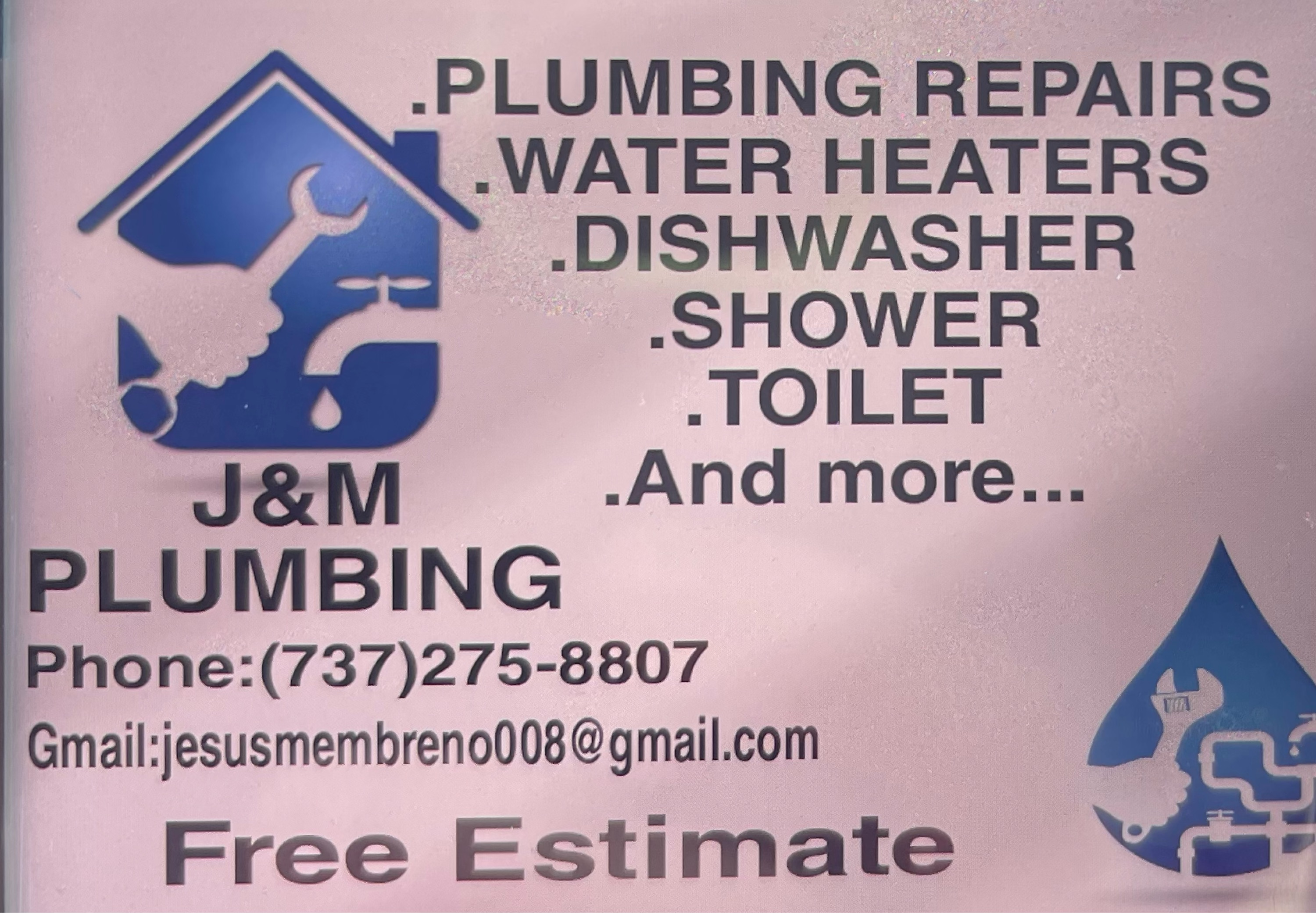 J&M Plumbing Logo