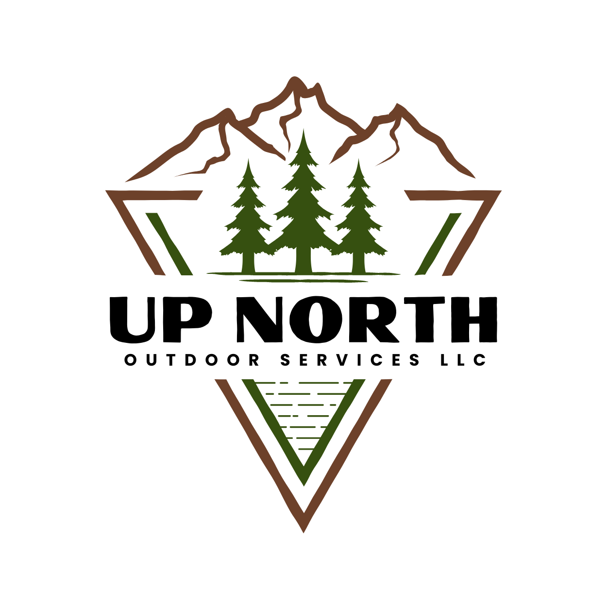 UP NORTH OUTDOOR SERVICES, LLC Logo