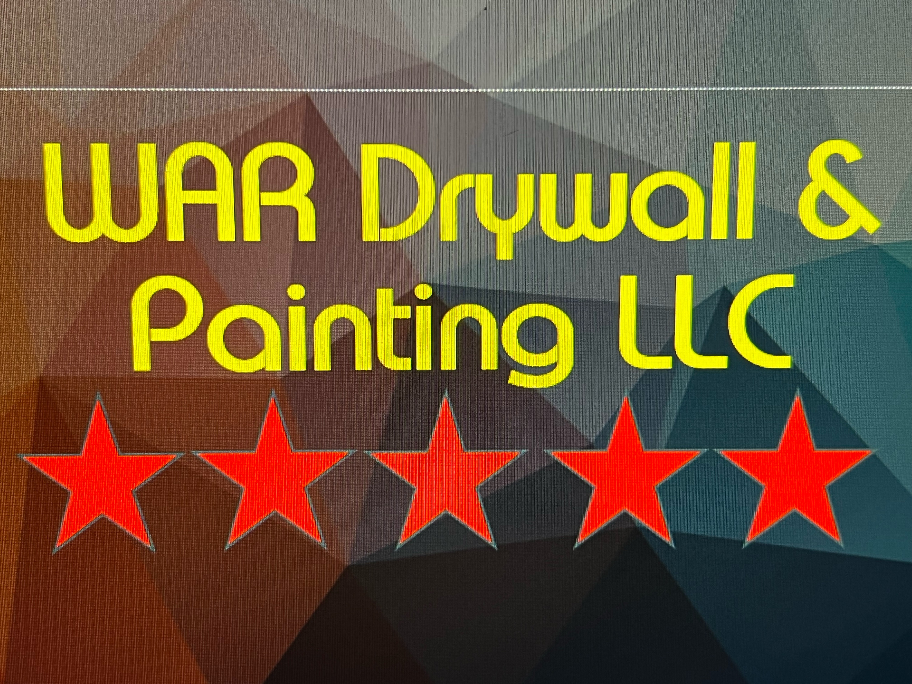 War Drywall and Painting LLC Logo