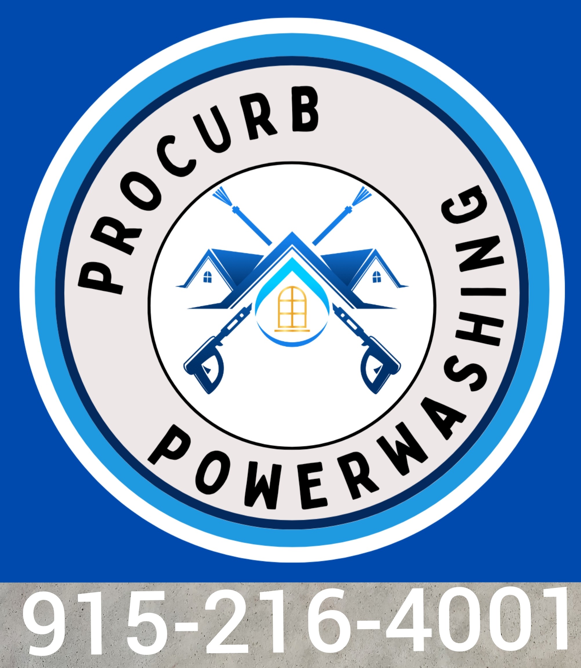 ProCurb Powerwashing Logo