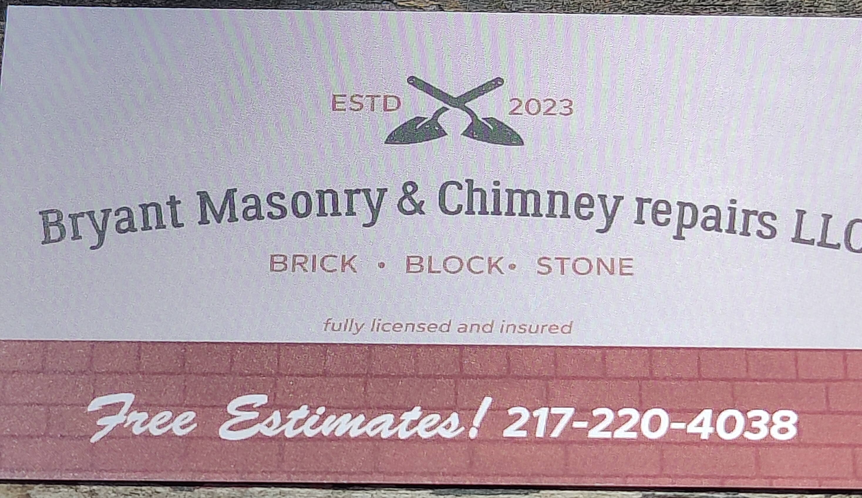 Bryant Masonry & Chimney Repair Logo