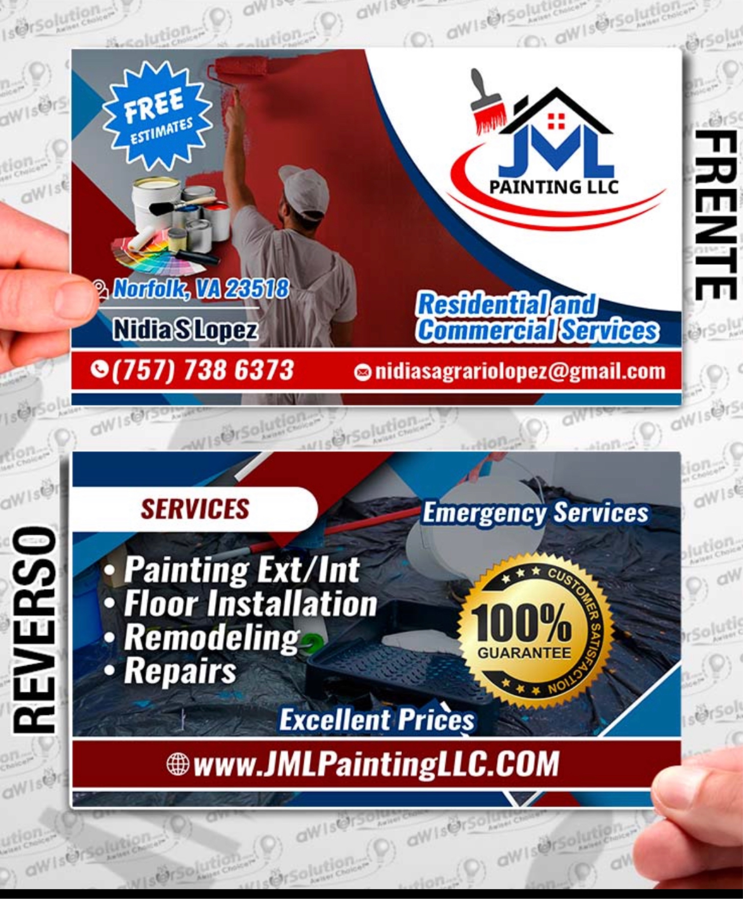 JML Painting LLC Logo