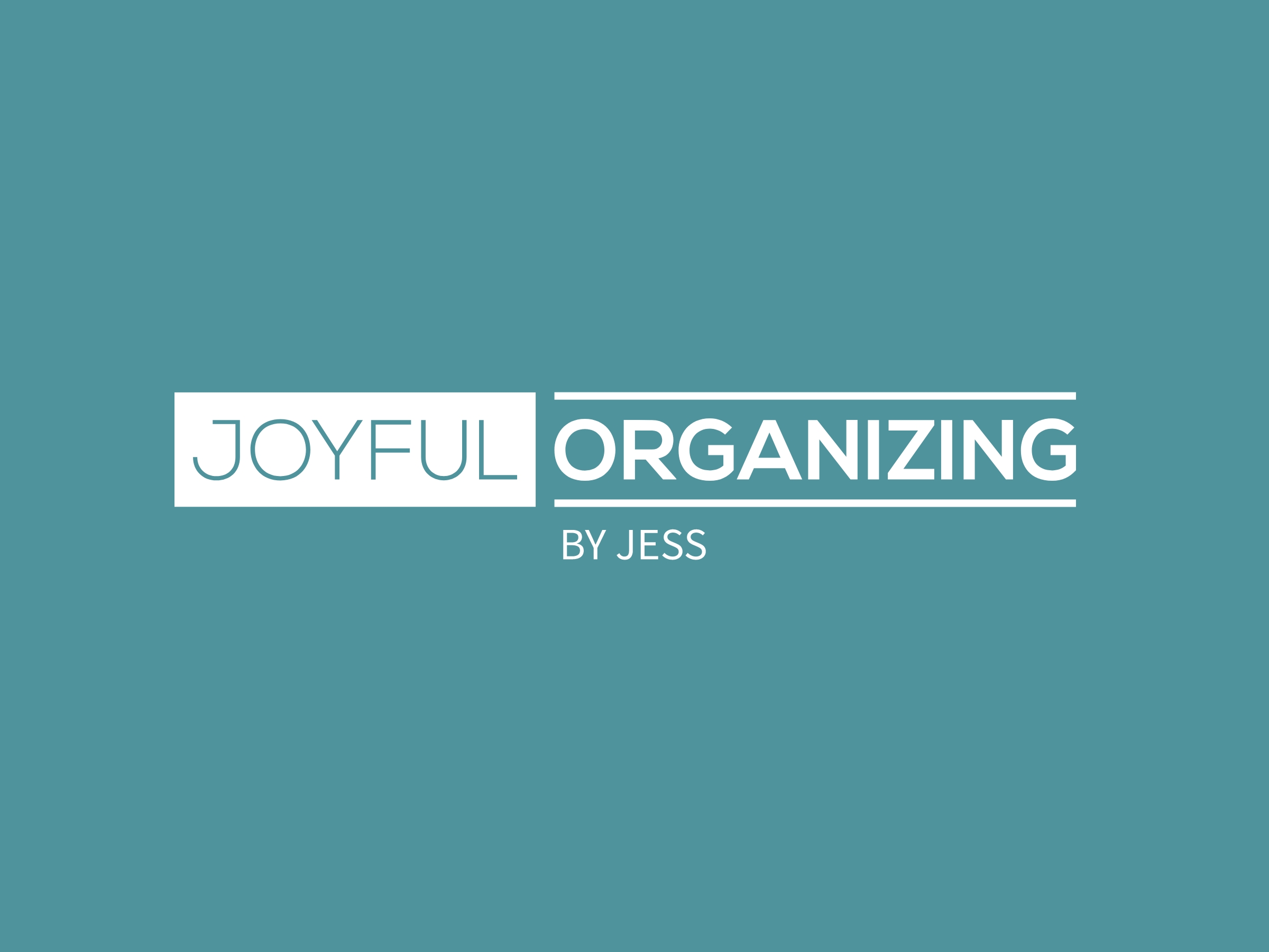 Joyful Organizing By Jess Logo