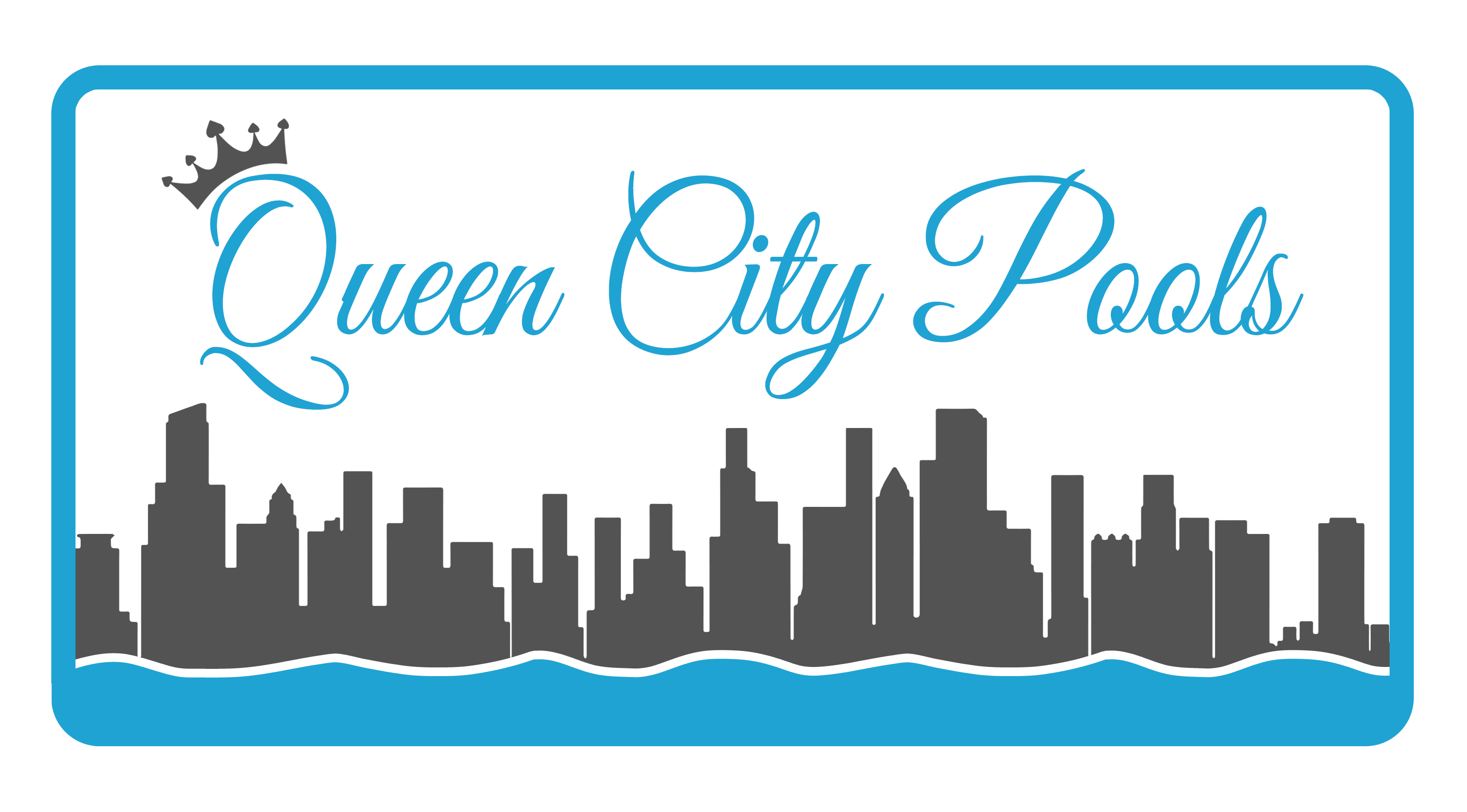 Queen City Pools Logo