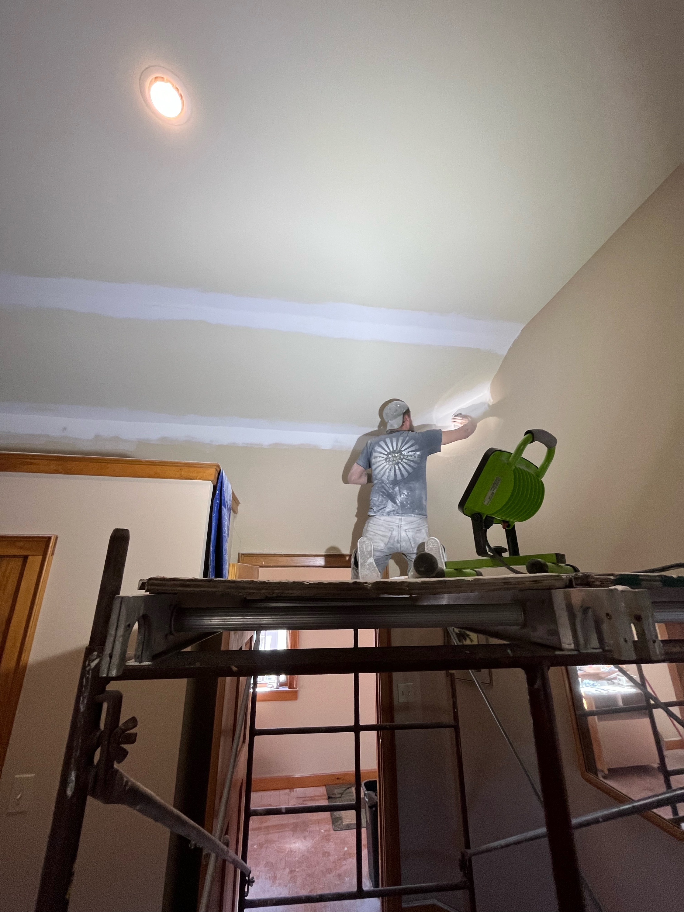 Spray & Pray Drywall and Painting Logo