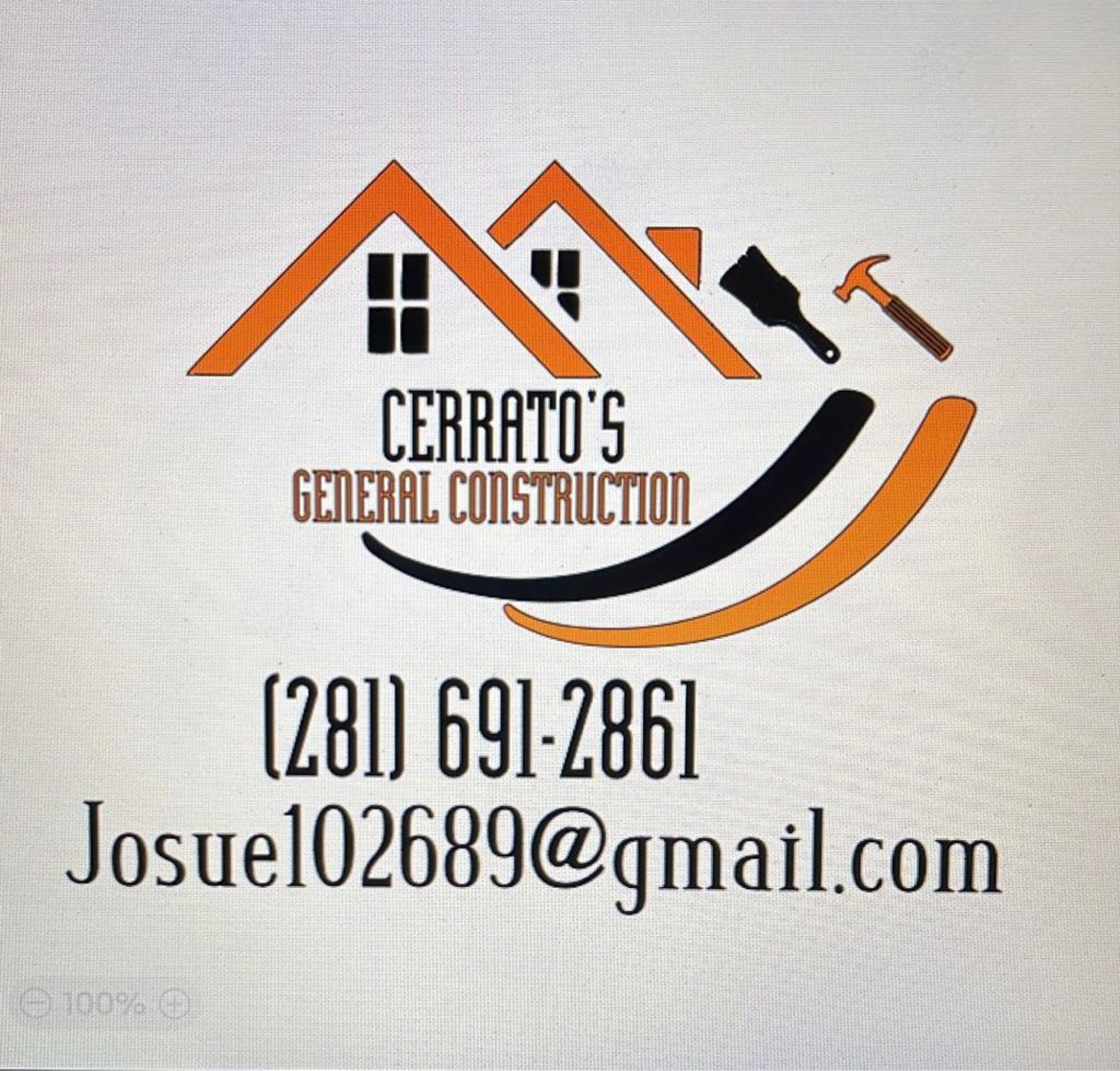 Cerratos General Construction Logo