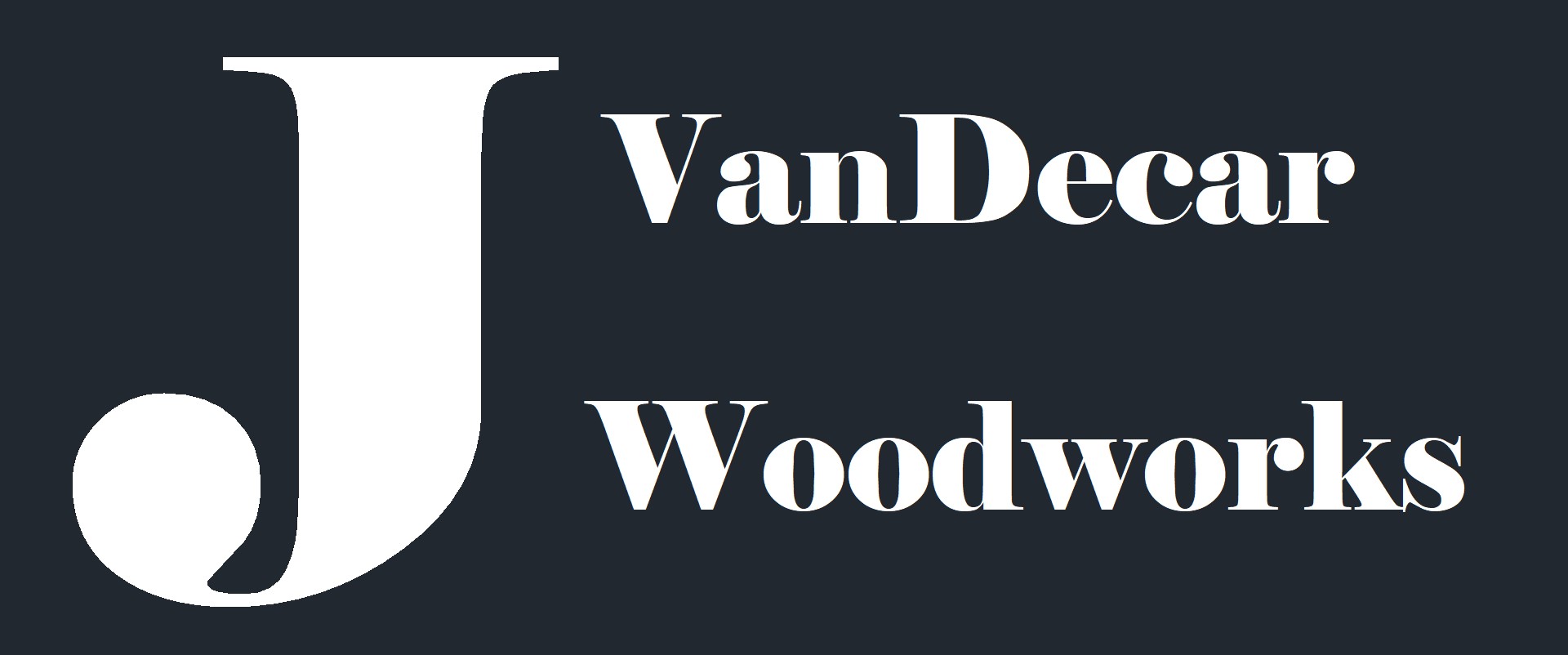 J. VanDecar Woodworks Logo