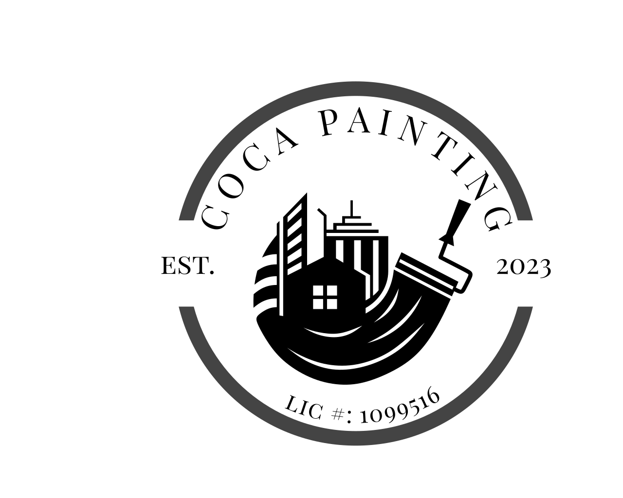 Coca Painting Logo