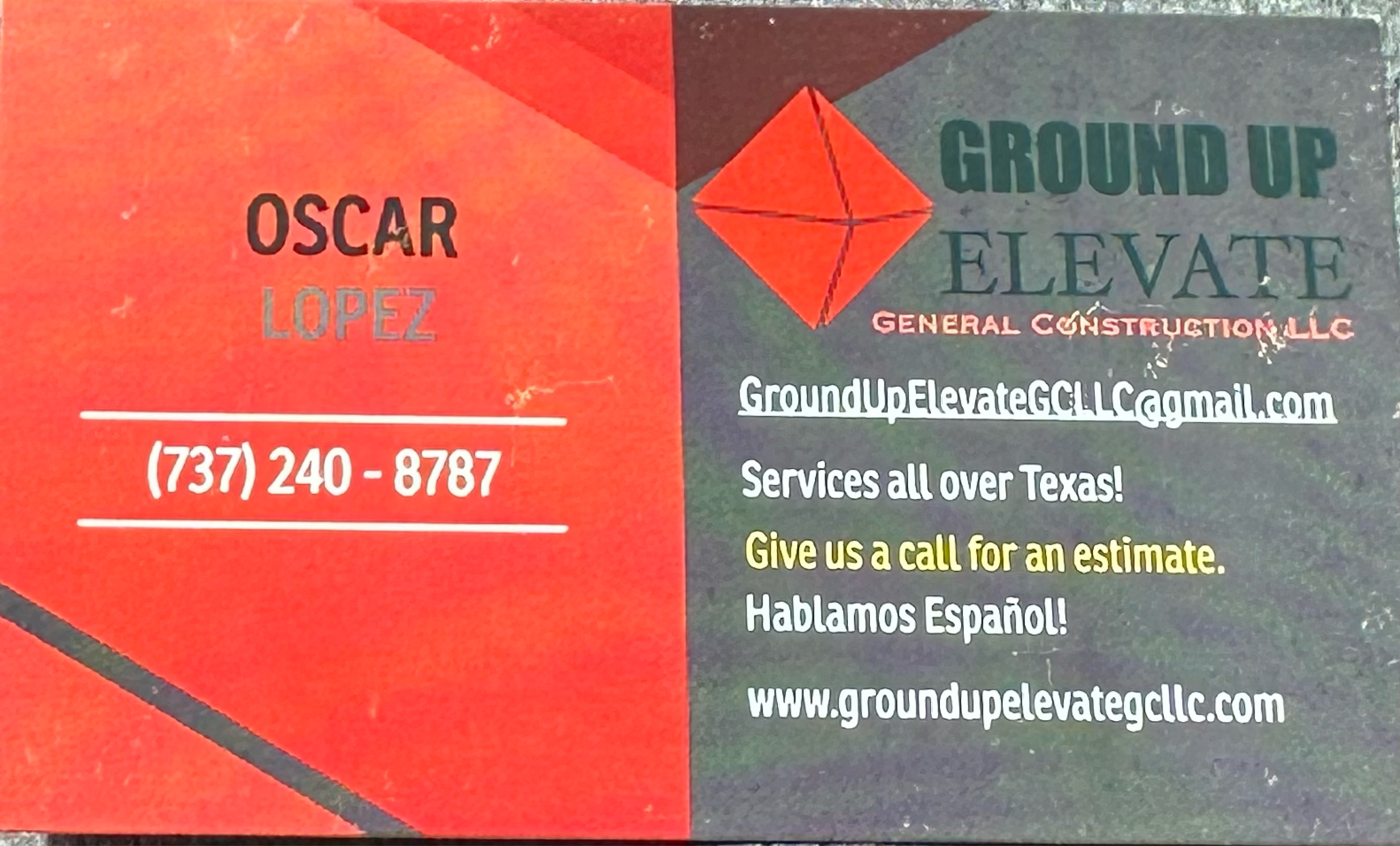 Ground Up Elevate General Construction, LLC Logo