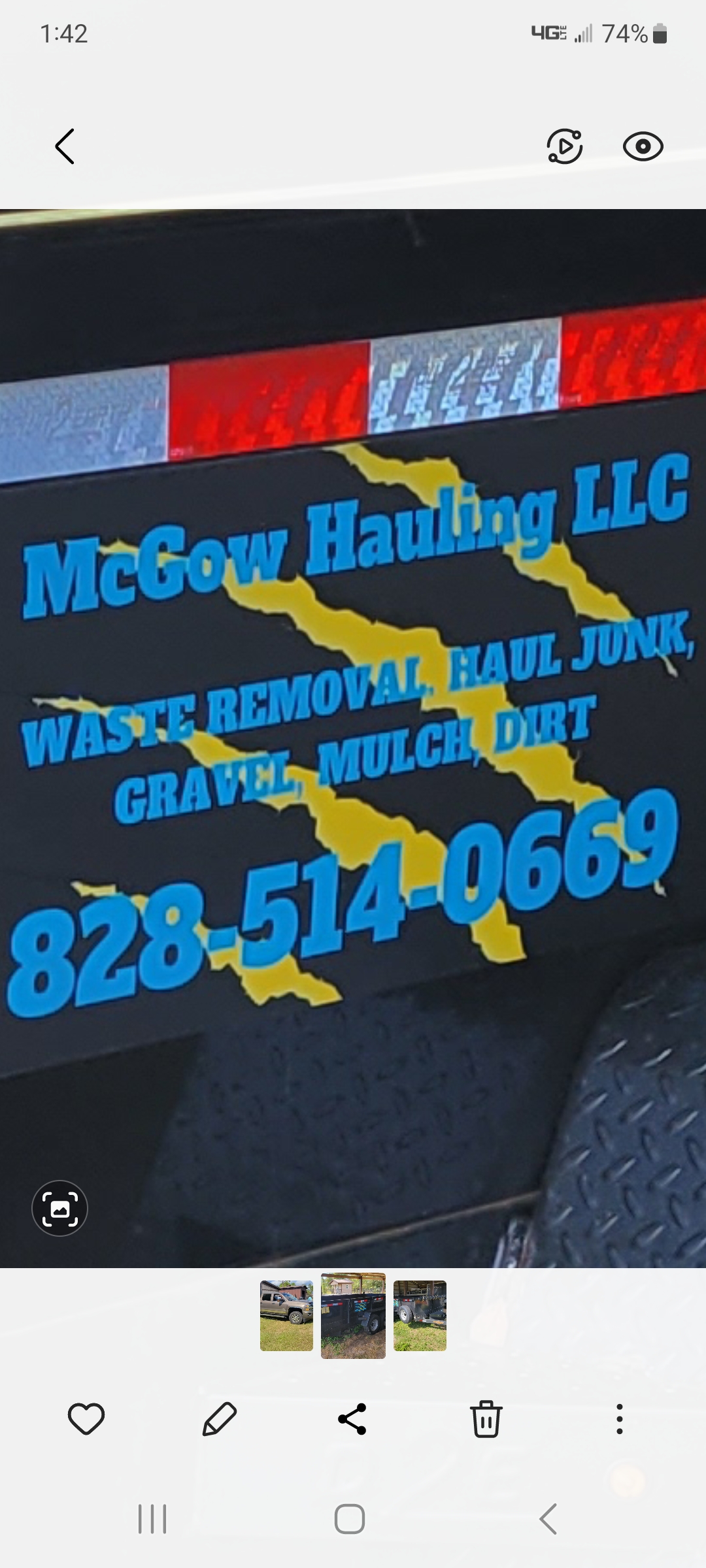 McGow Hauling Logo