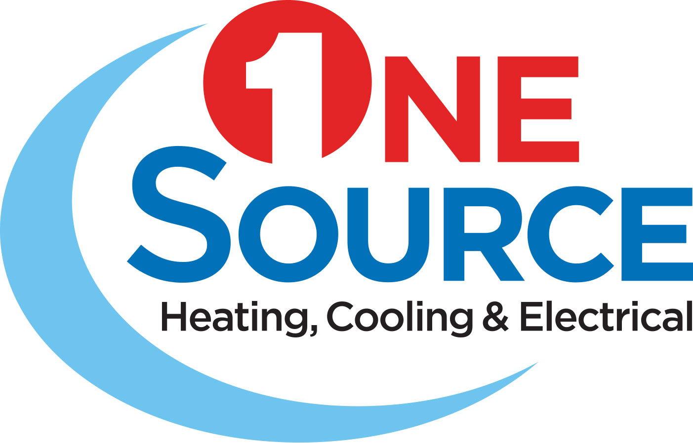 One Source Heating, Cooling and Electrical LLC Logo
