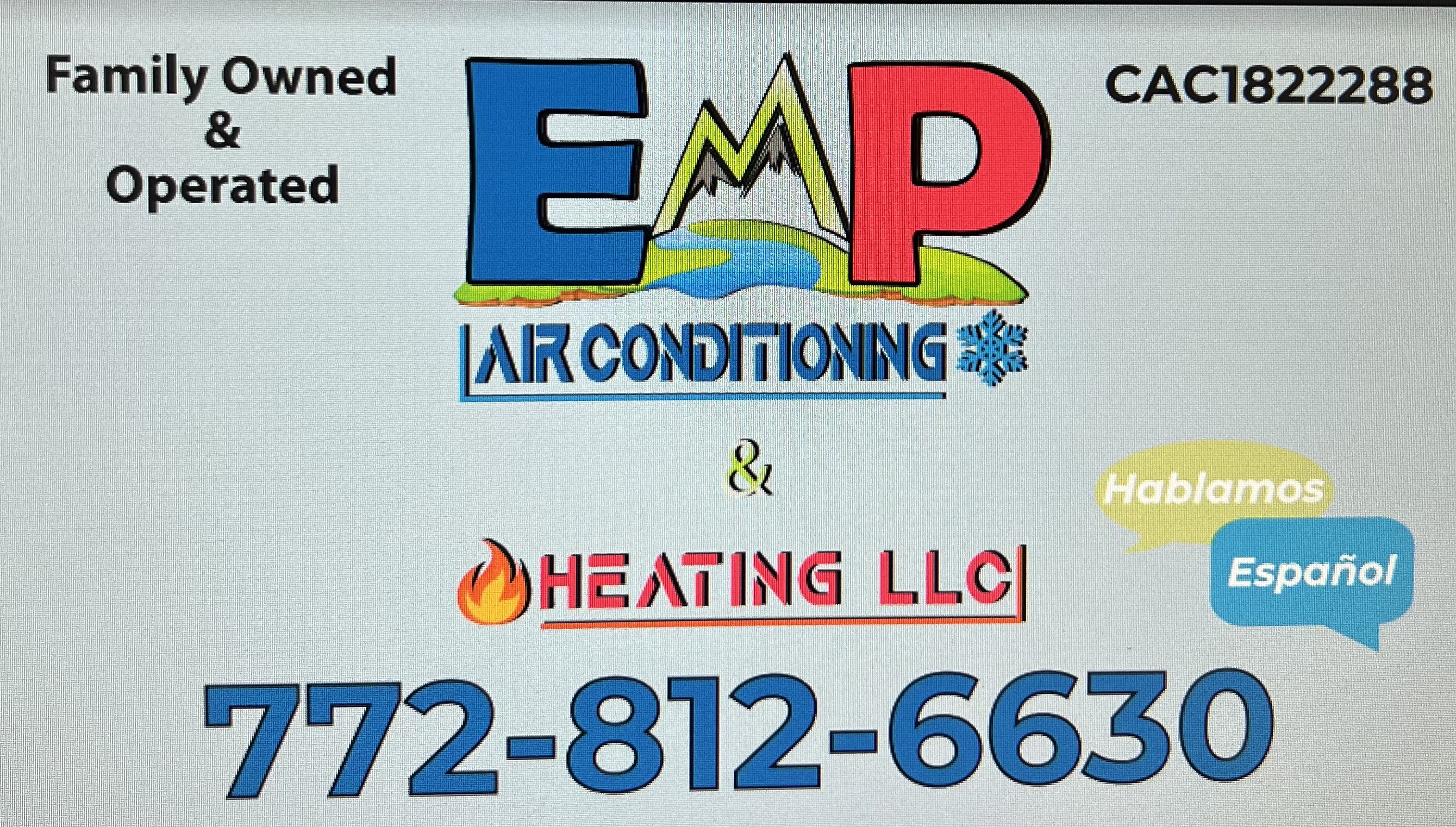 EMP Air Conditioning & heating LLC Logo