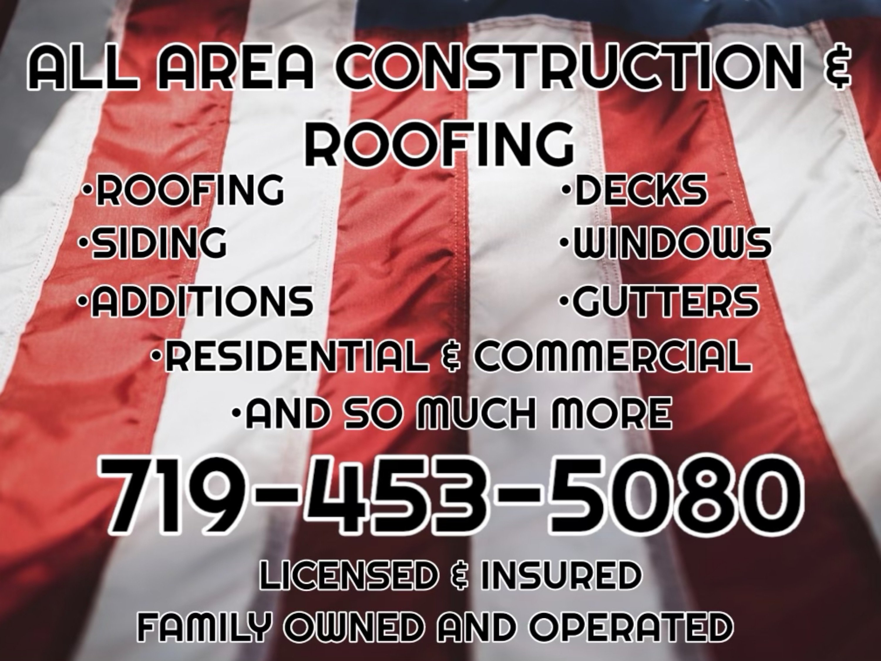 All Area Construction and Roofing Logo