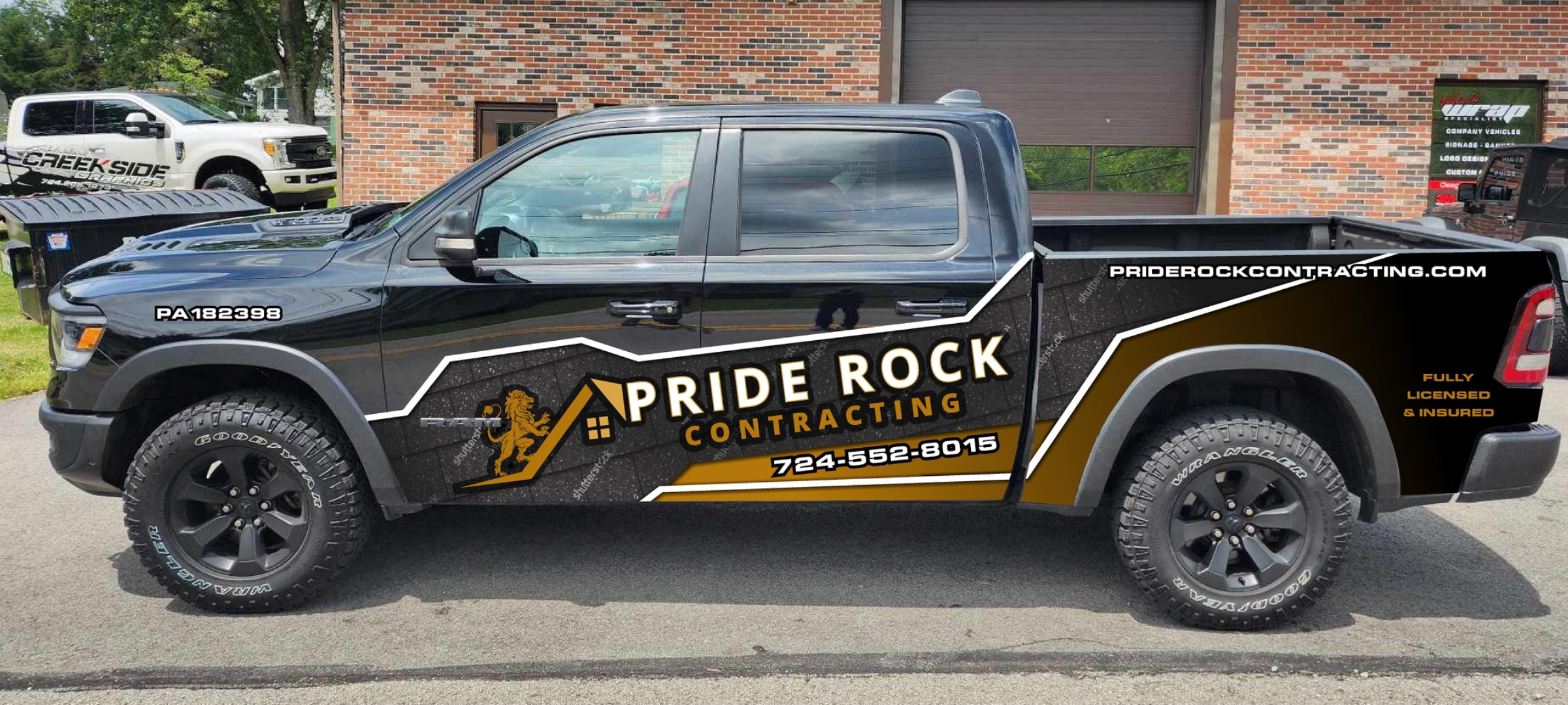 Pride Rock Contracting Logo
