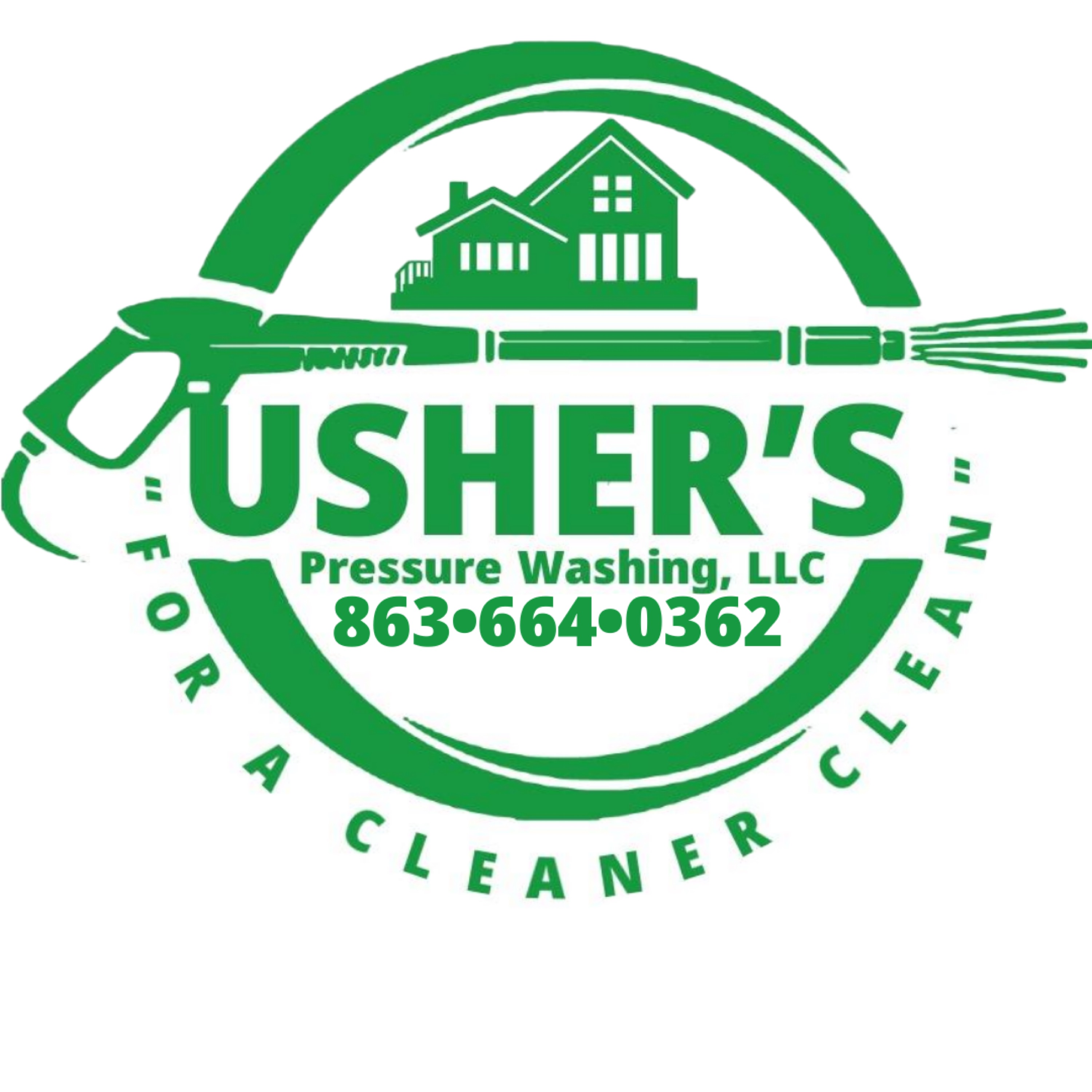 Usher's Pressure Washing, LLC Logo