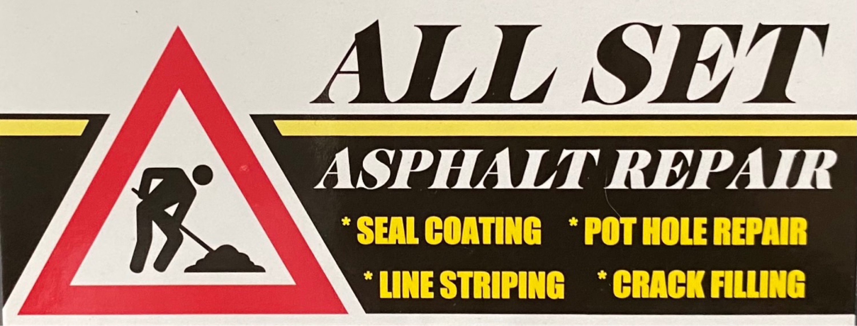 All Set Asphalt Repair Logo