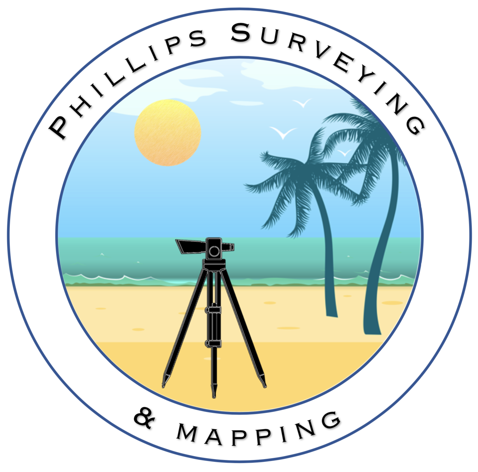 Phillips Surveying & Mapping LLC Logo