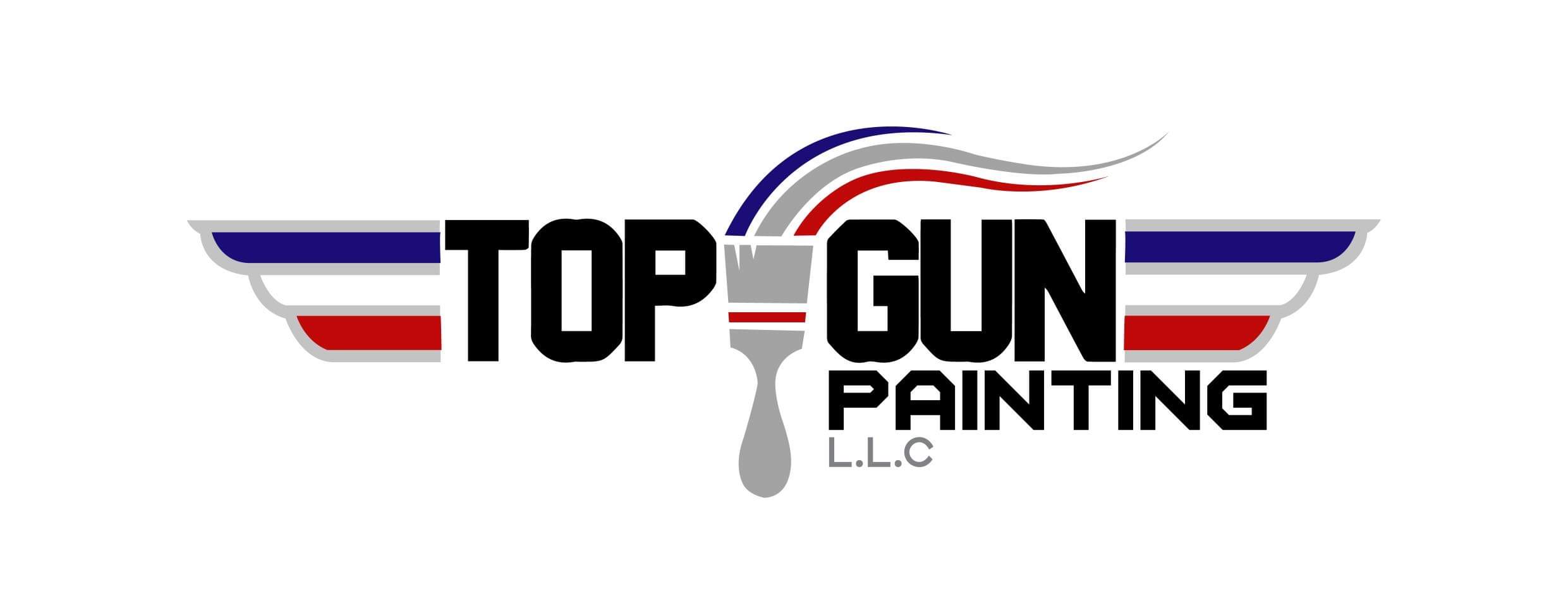 Top Gun Painting Logo