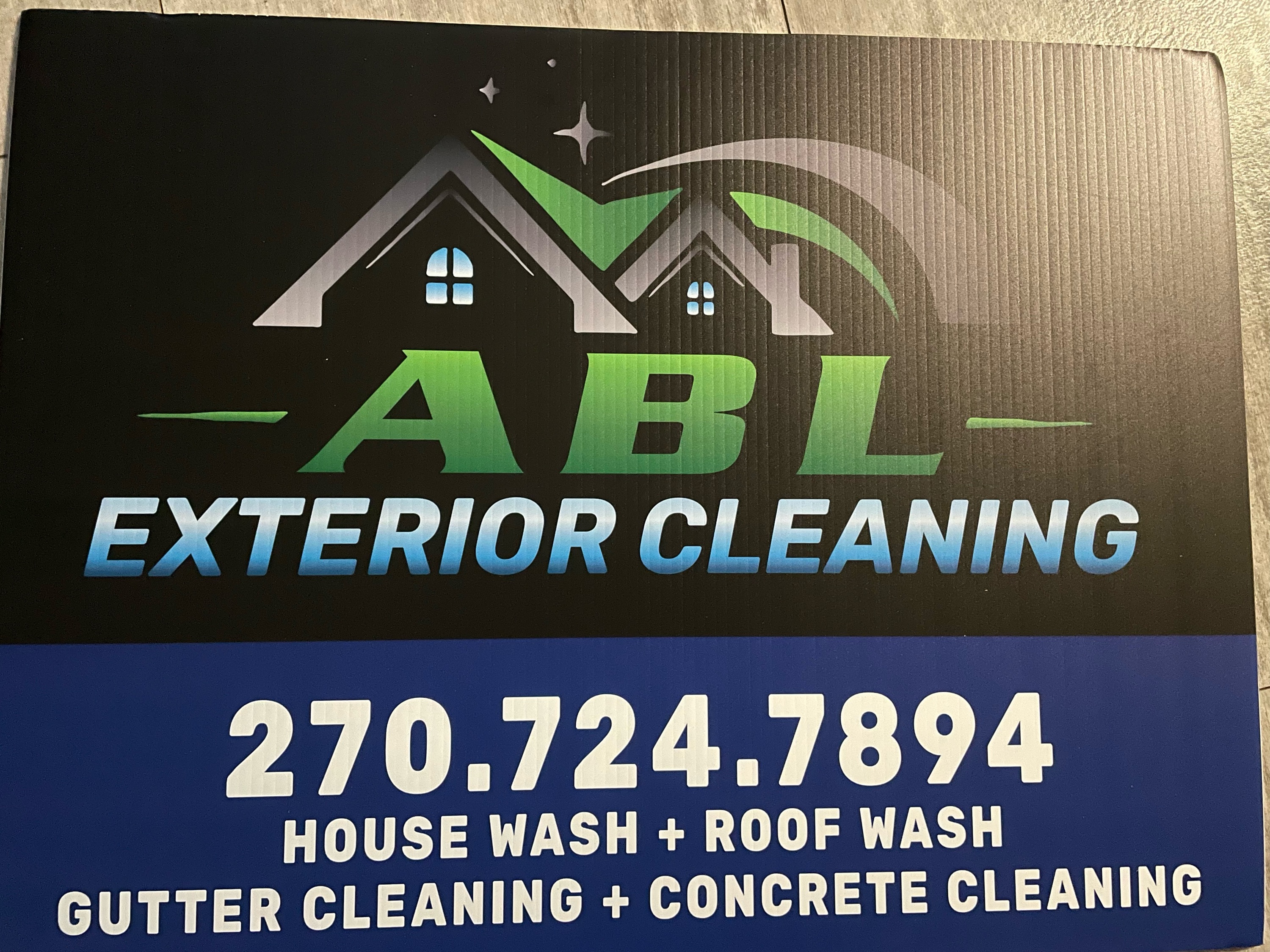 ABL exterior cleaning LLC Logo
