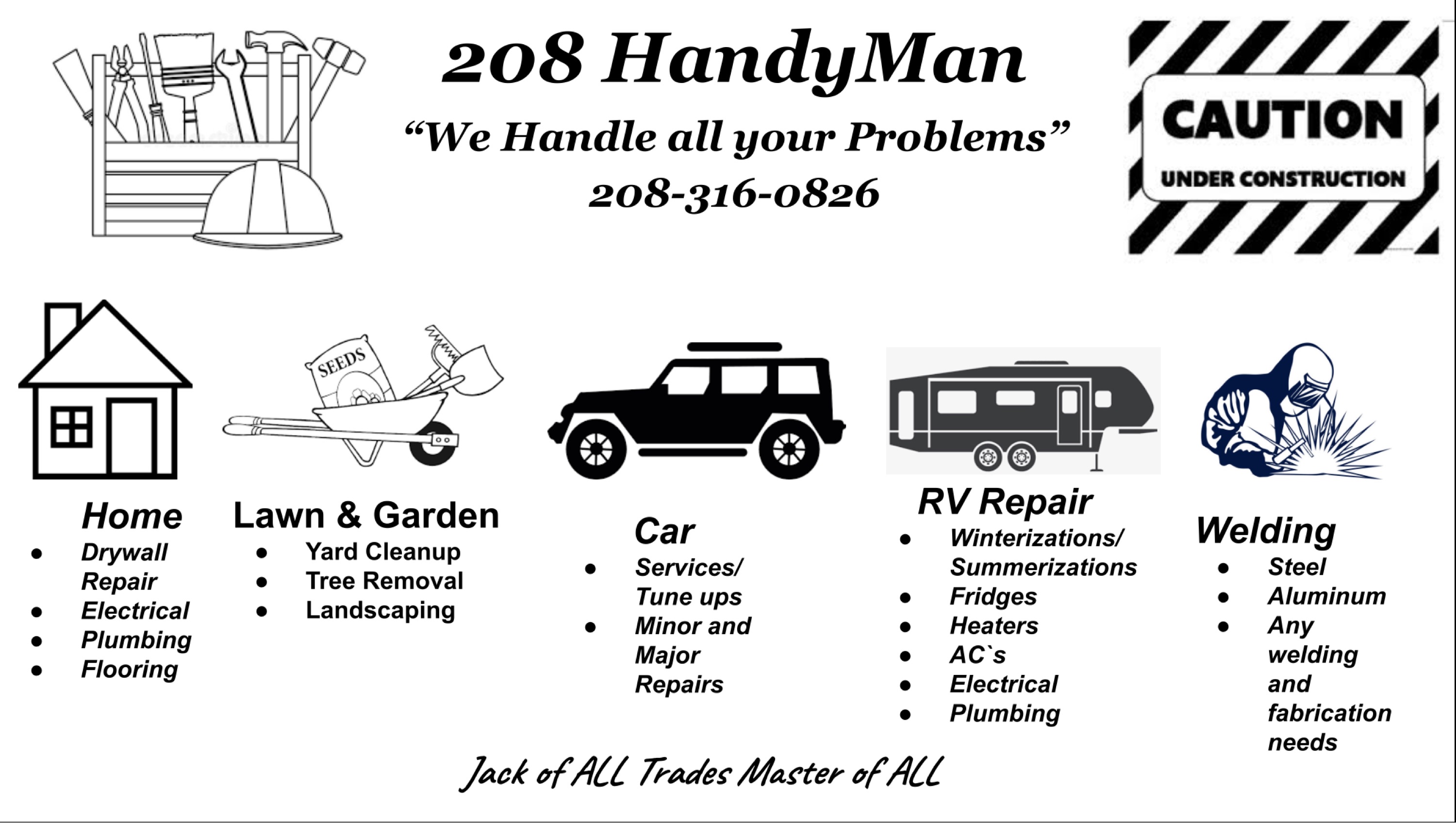 208 Handyman Logo