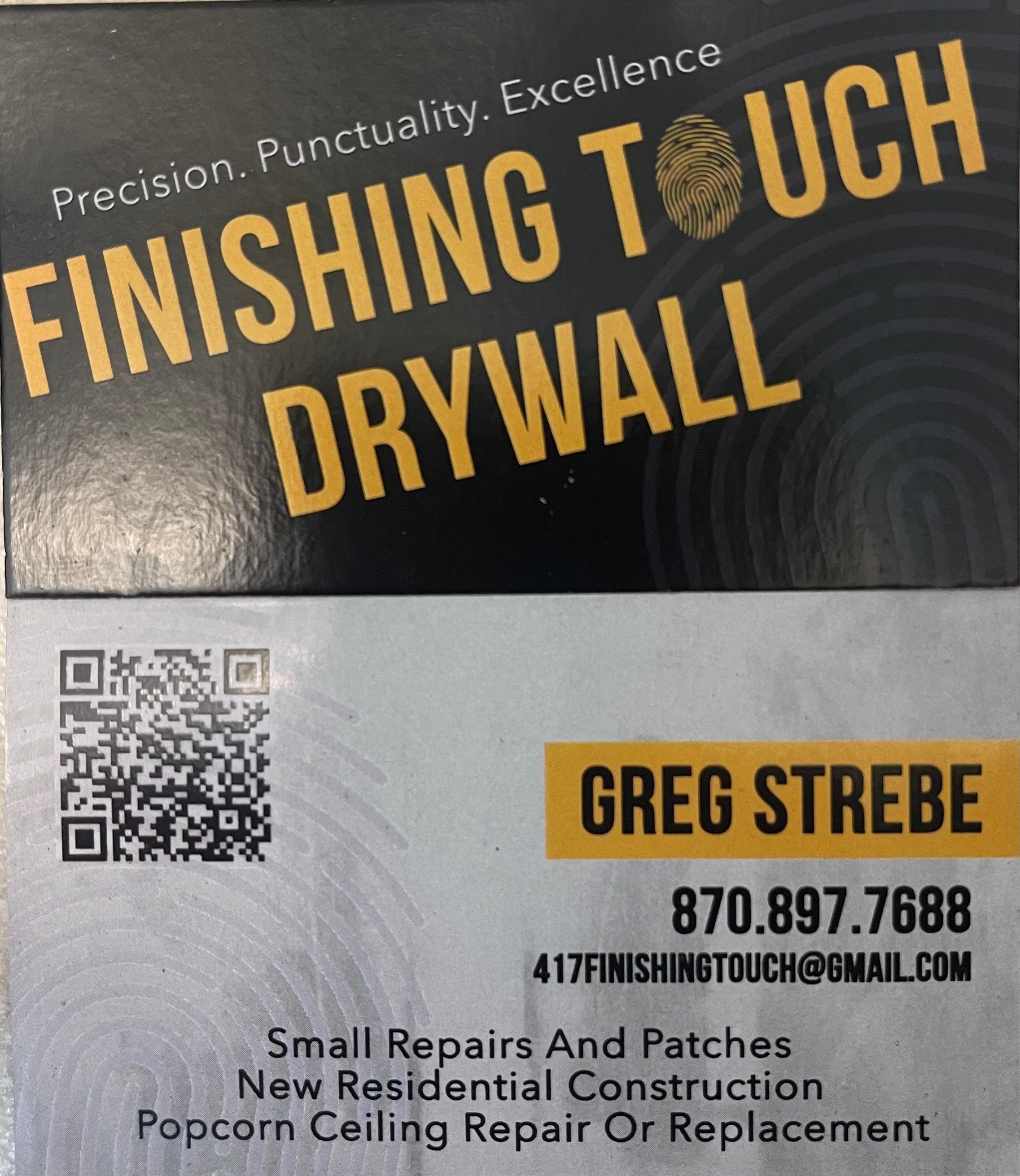 The Finishing Touch Drywall Logo
