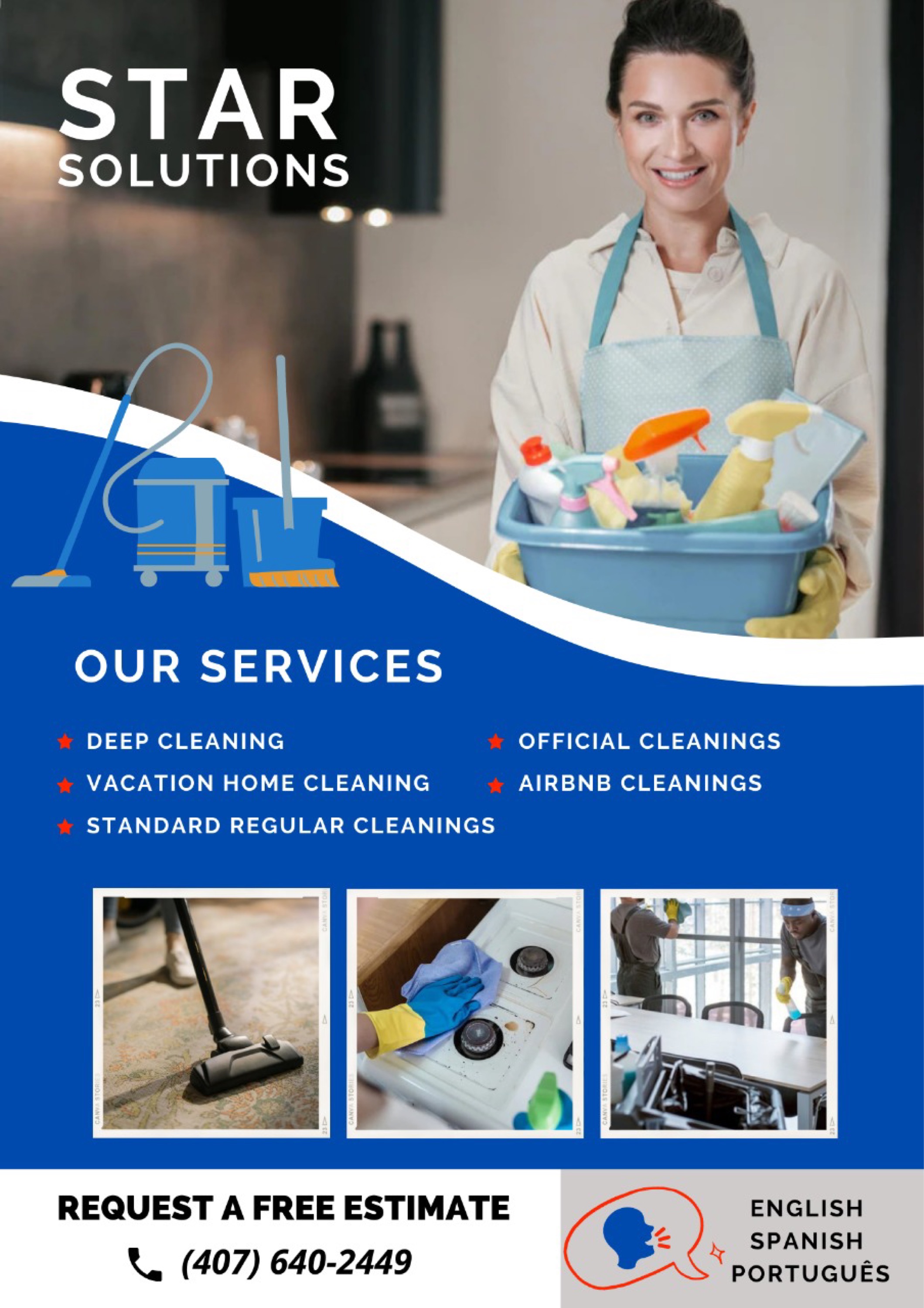 Star Solutions Cleaning Services Logo