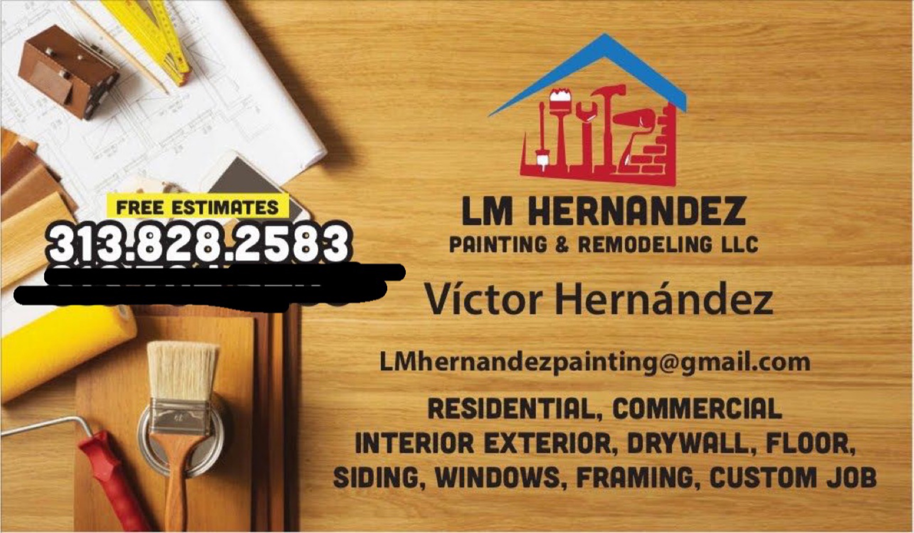 LM Hernandez Painting & Remodeling LLC Logo