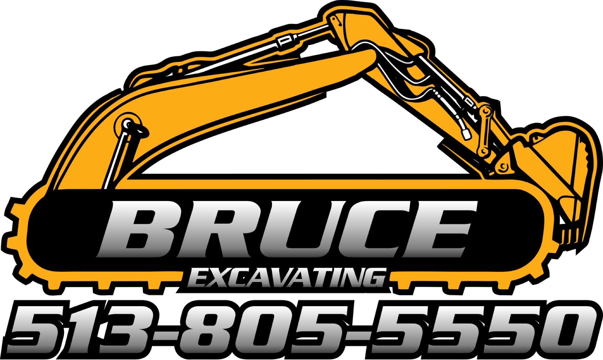 Bruce Excavating Logo