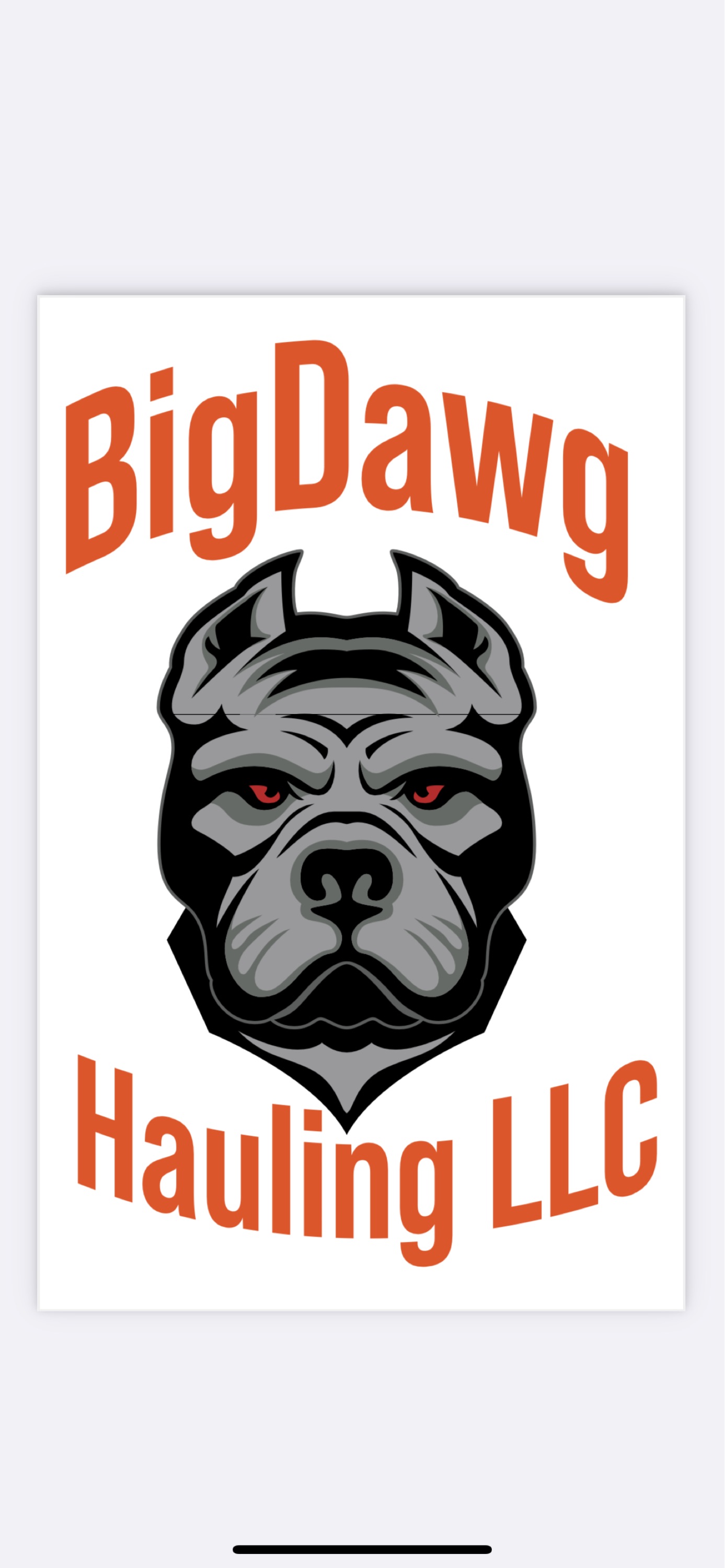 BigDawg Hauling, LLC Logo