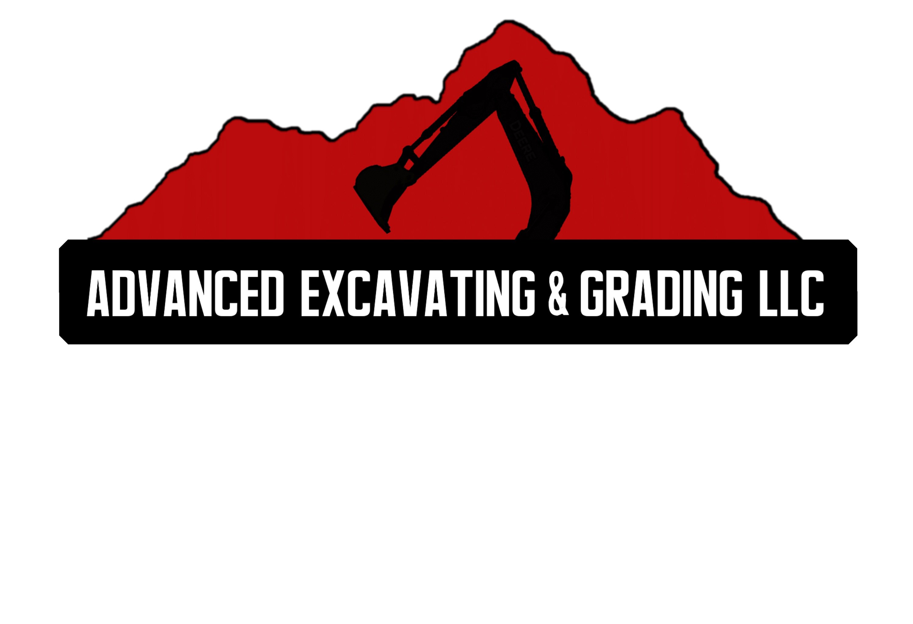 Advanced Excavating and Grading Logo