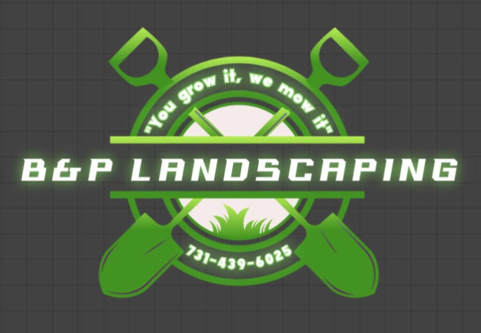 B & P Landscaping Logo
