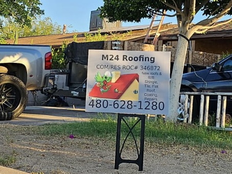 M24 Roofing LLC Logo