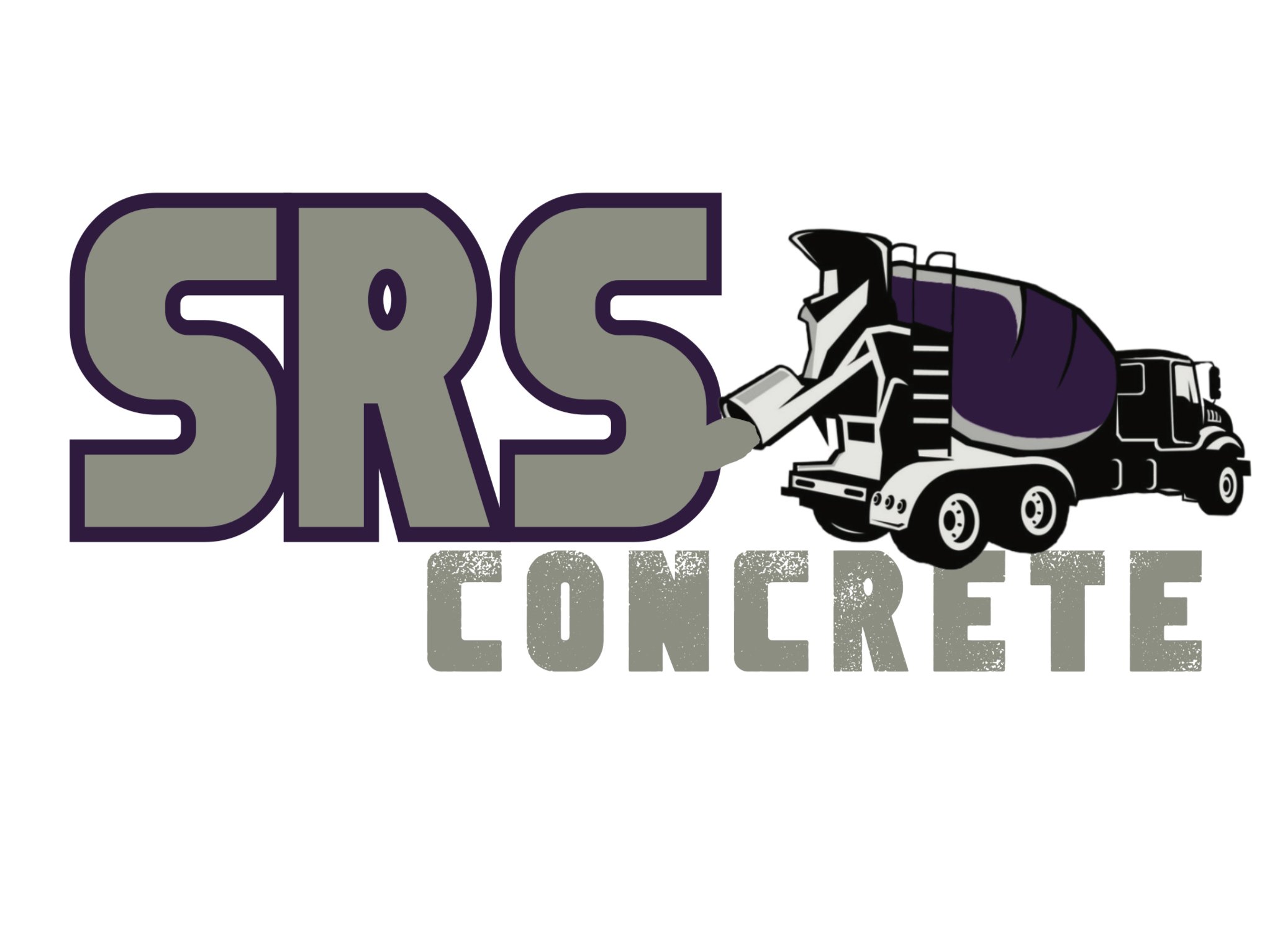 SRS Concrete. Inc. Logo