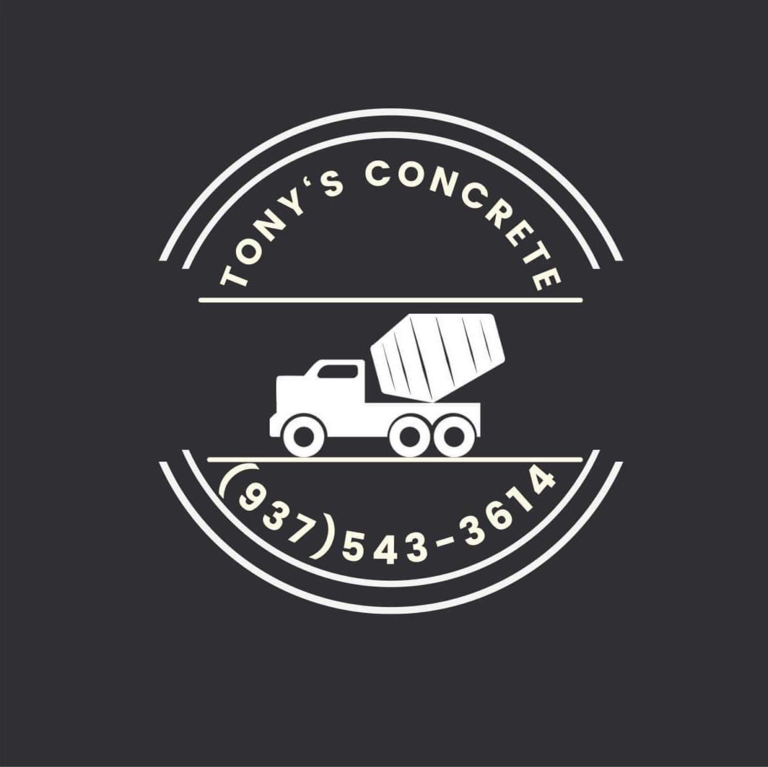 Tony's Concrete Logo