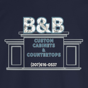B&B Custom Cabinets and Countertops Logo