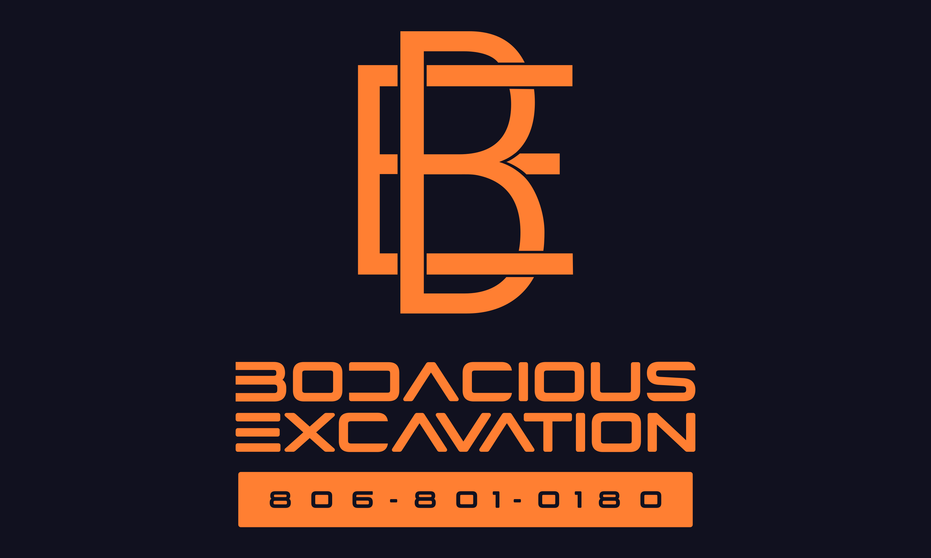 Bodacious Excavation Logo