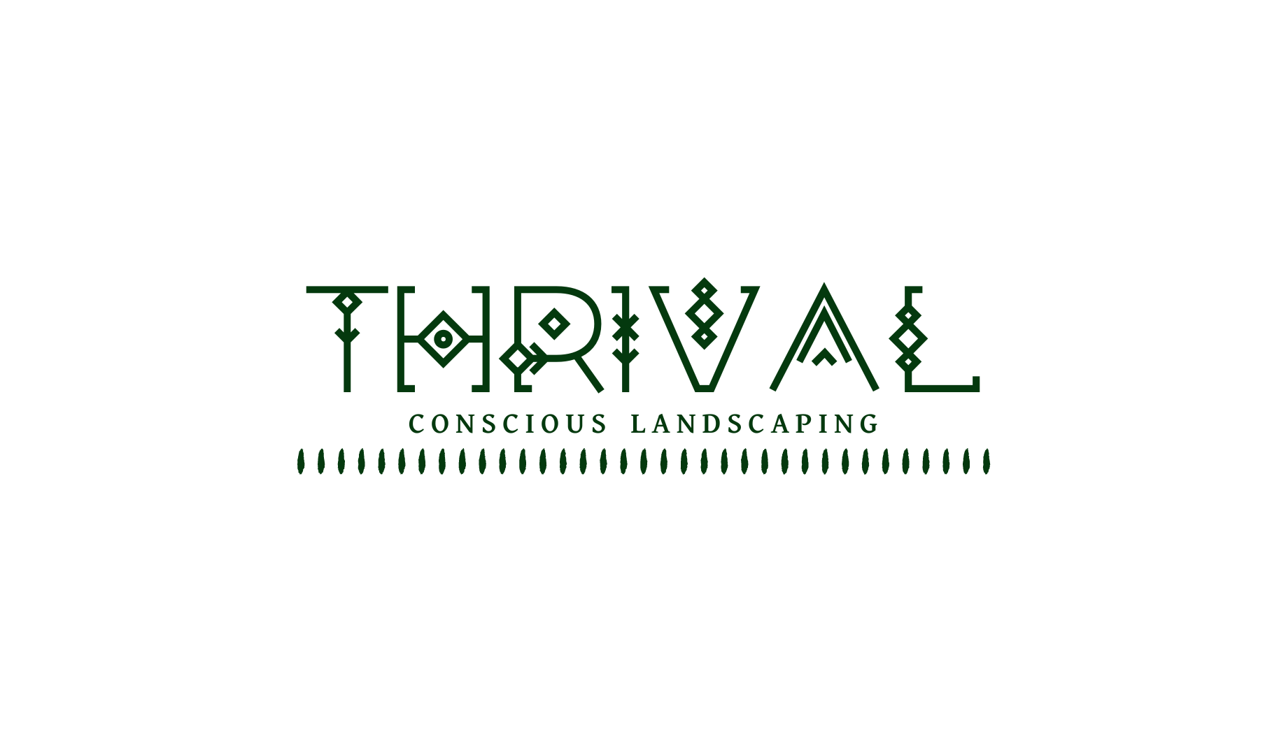 THRIVAL LANDSCAPING Logo