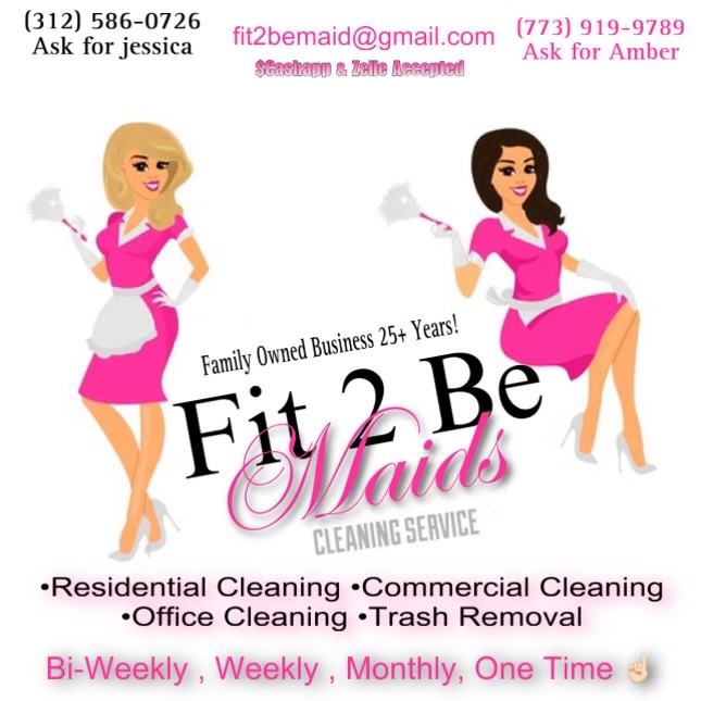 Fit To Be Maid Cleaning Services Logo