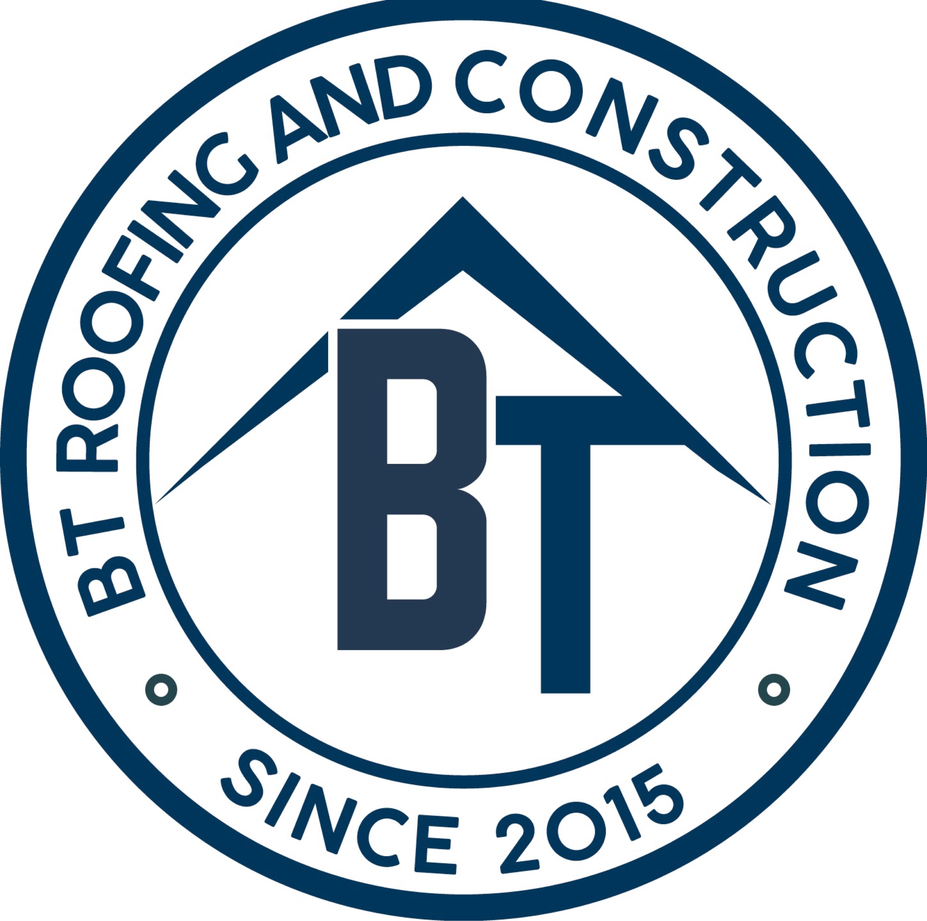 BT Roofing and Construction Logo