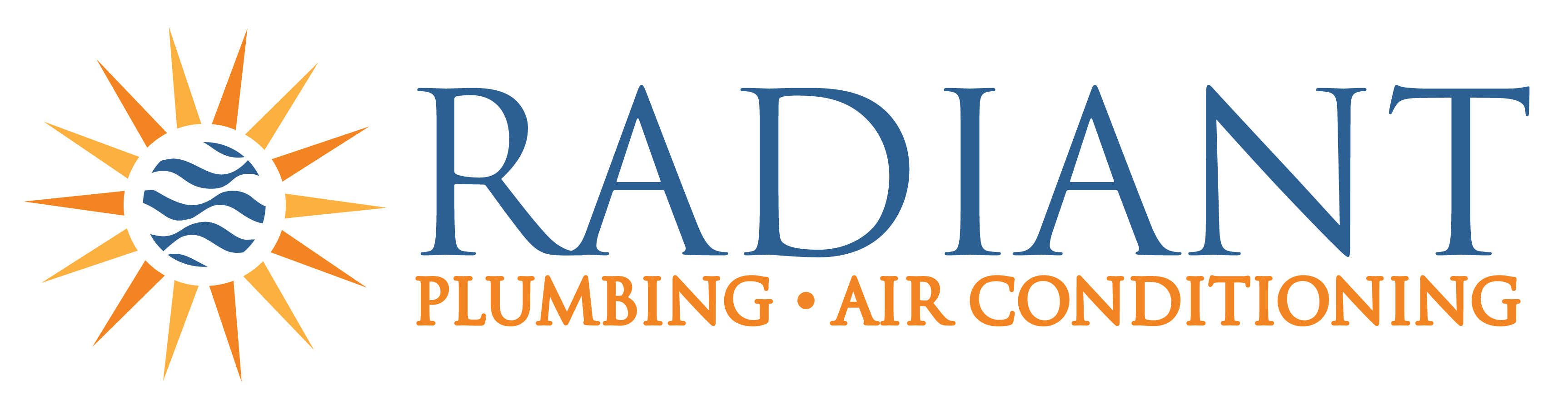 Radiant Plumbing & Air Conditioning Logo
