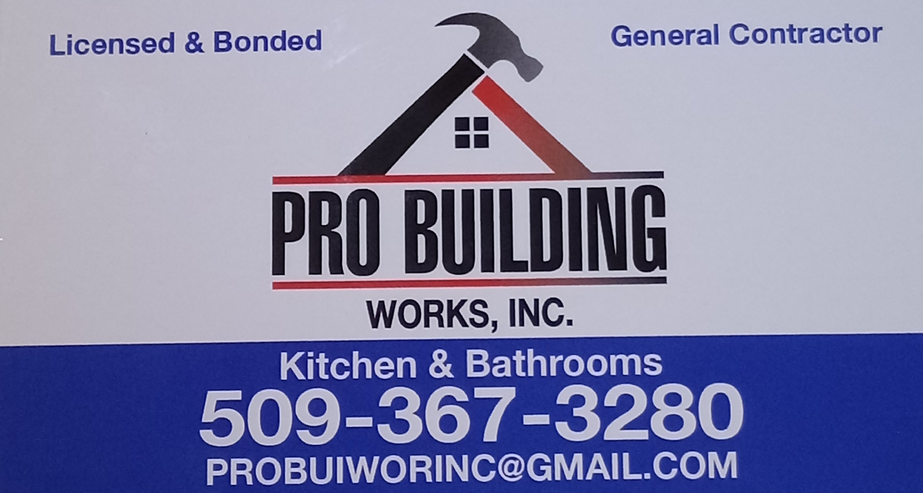 Pro Building Works, Inc. Logo