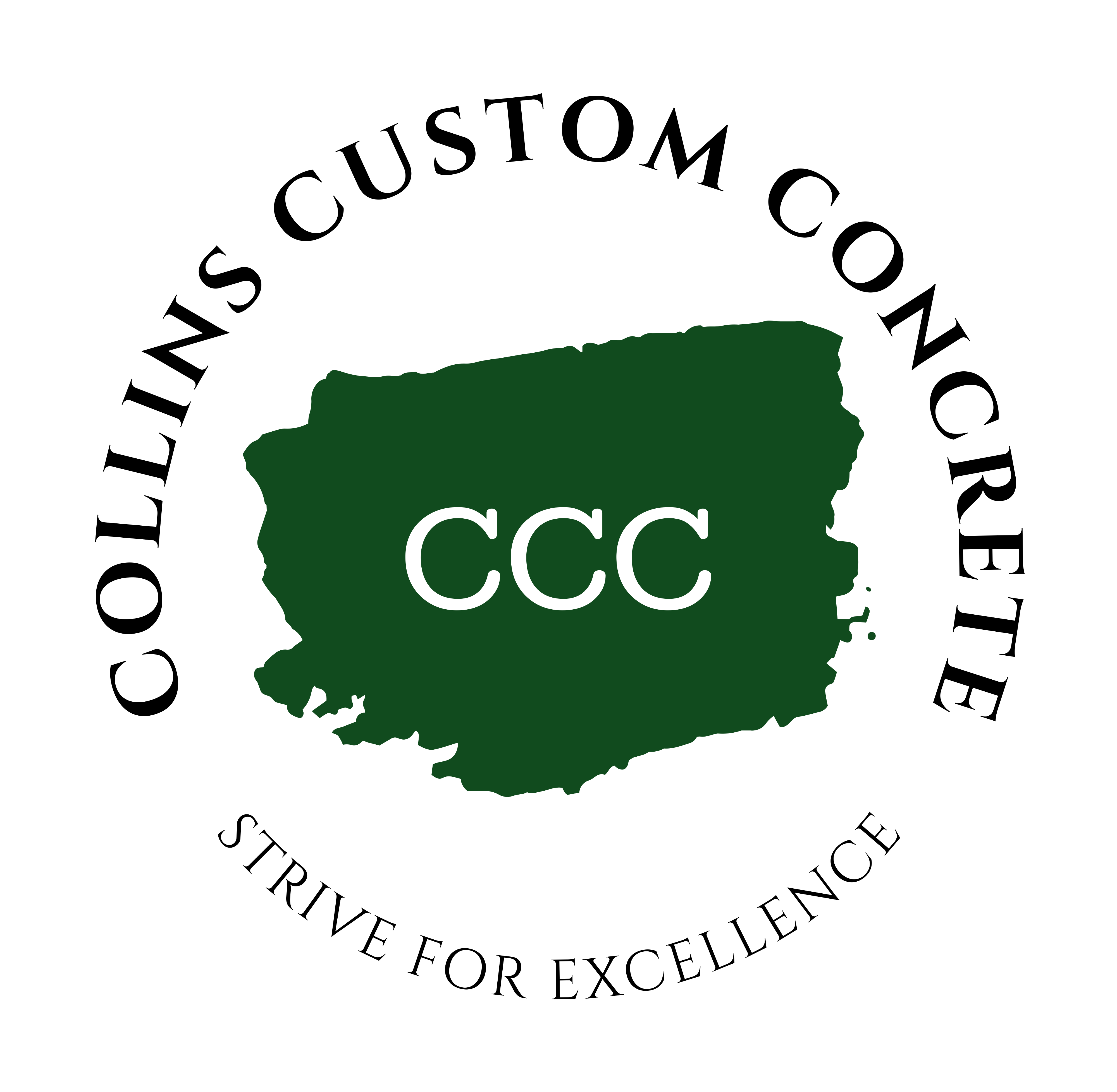 Collins Custom Concrete Logo